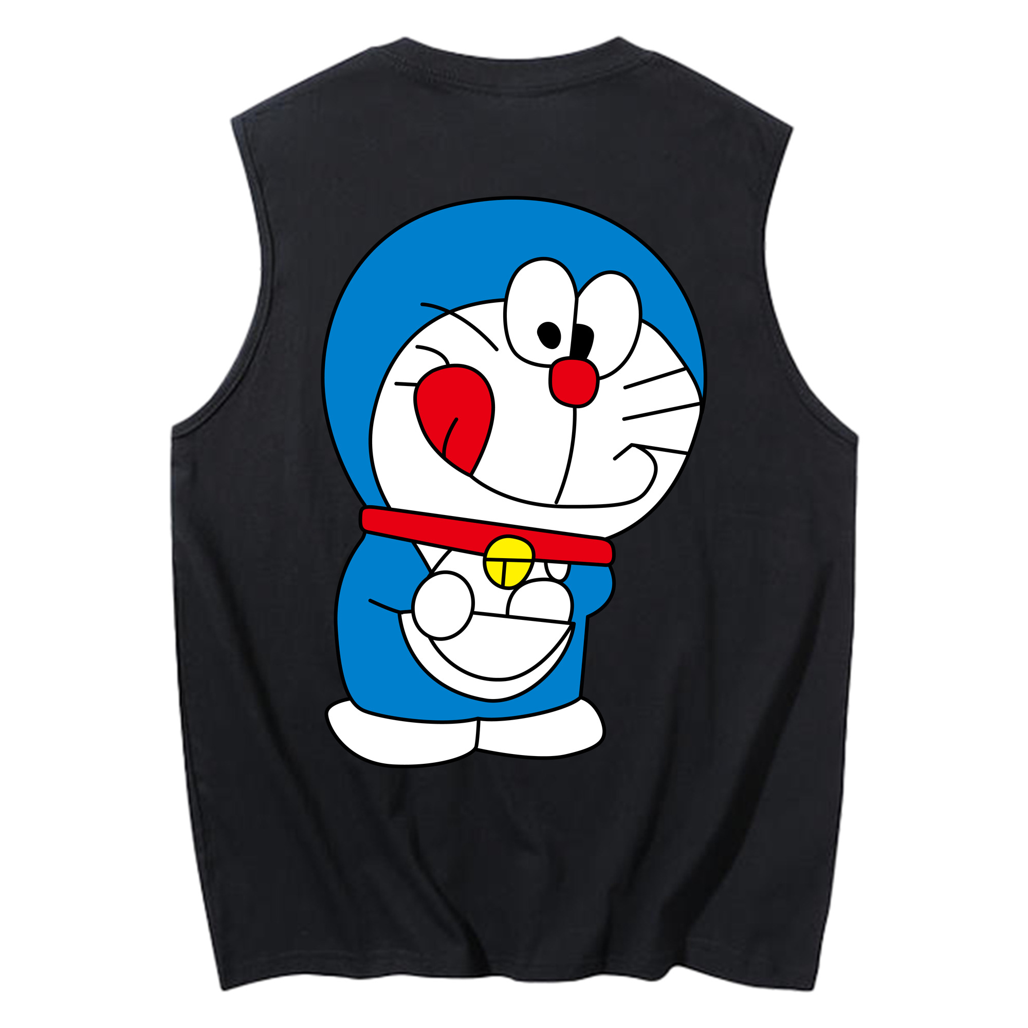 （画像用） ドラえもん Doraemon コットン100％タンクトップ（背面プリント）