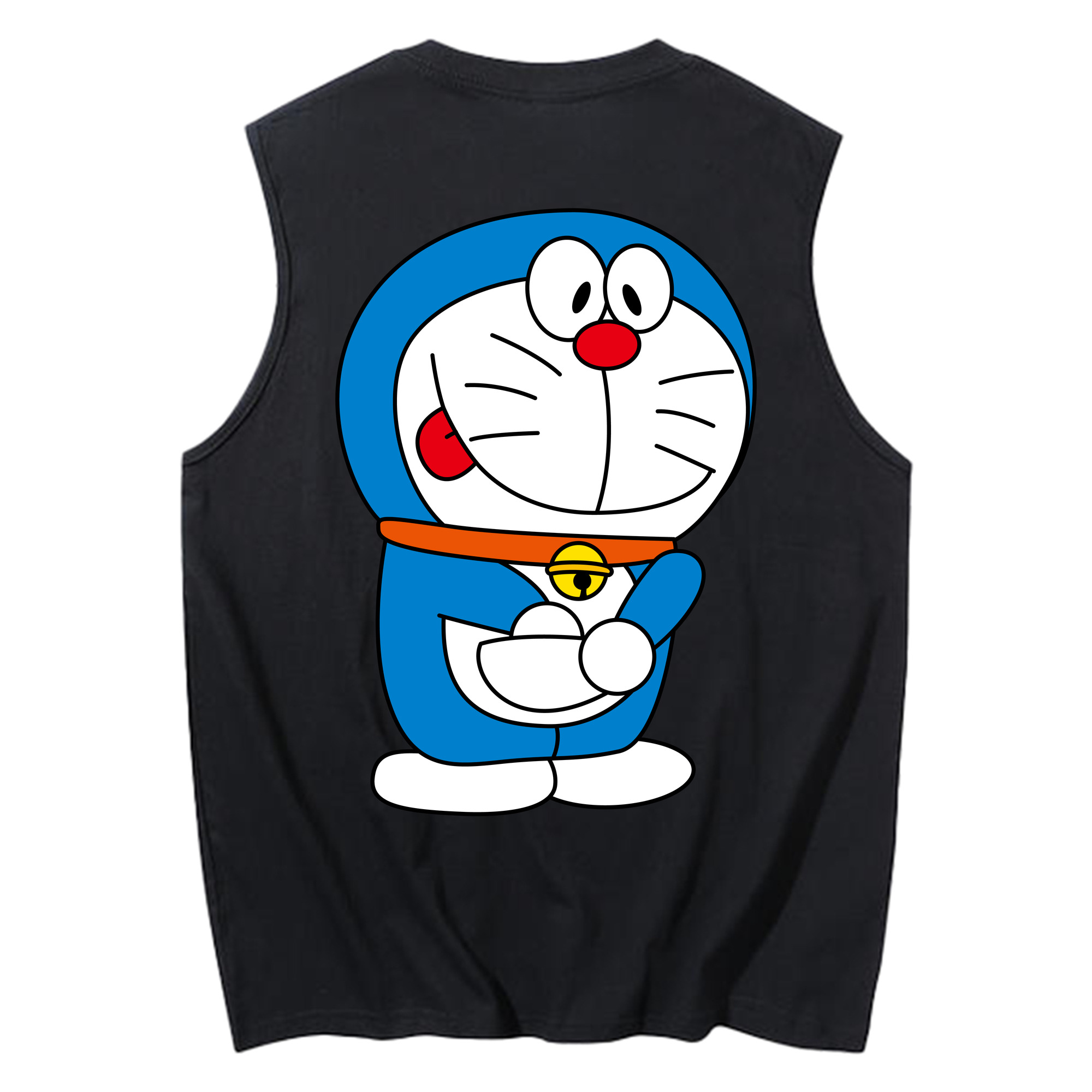（画像用） ドラえもん Doraemon コットン100％タンクトップ（背面プリント）
