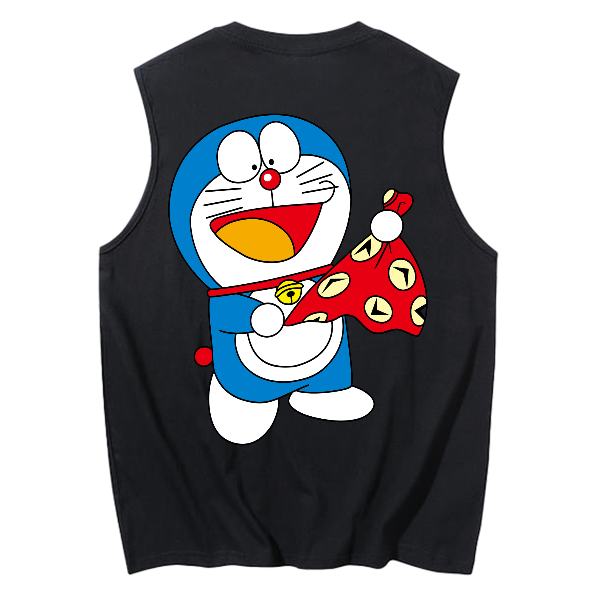 （画像用） ドラえもん Doraemon コットン100％タンクトップ（背面プリント）