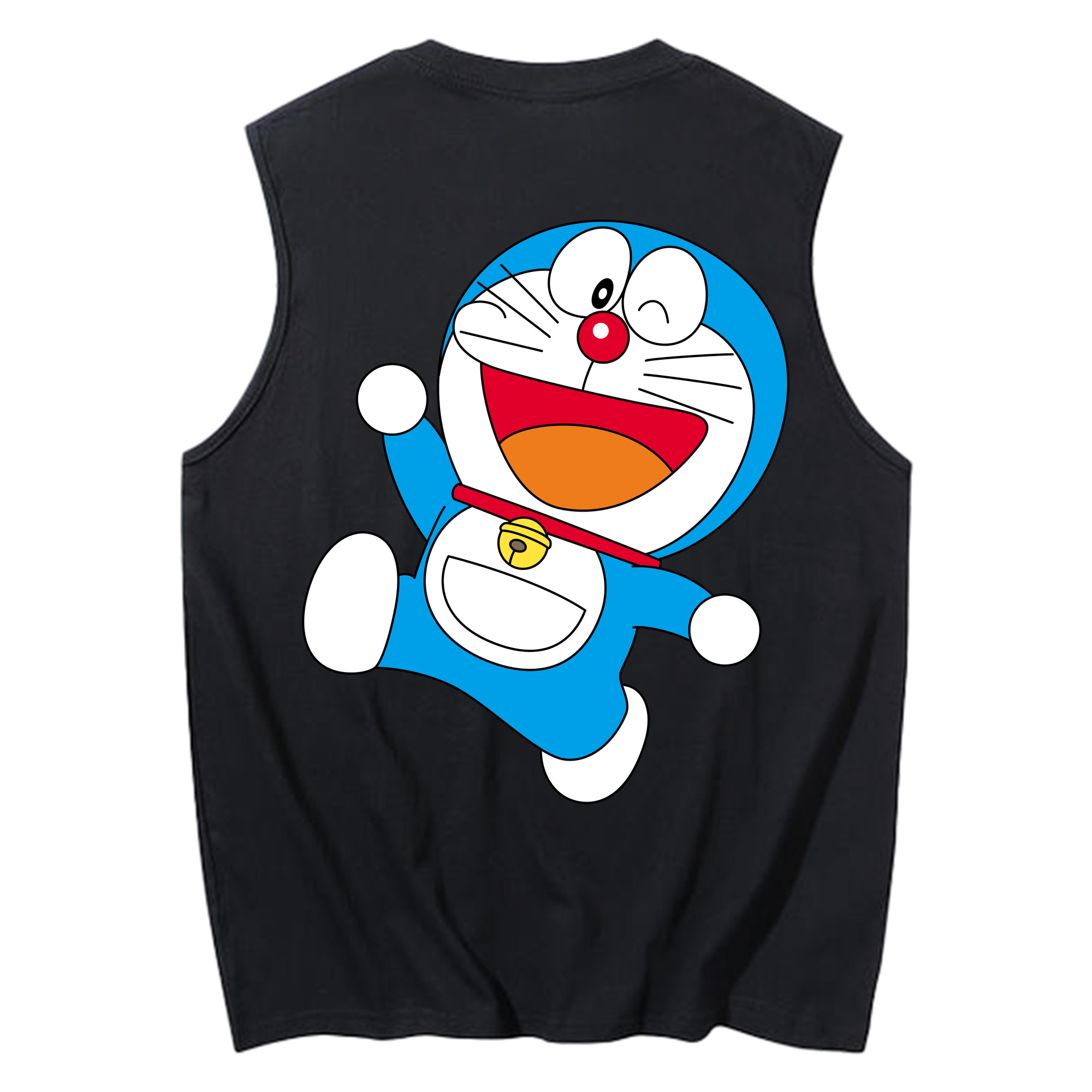 （画像用） ドラえもん Doraemon コットン100％タンクトップ（背面プリント）
