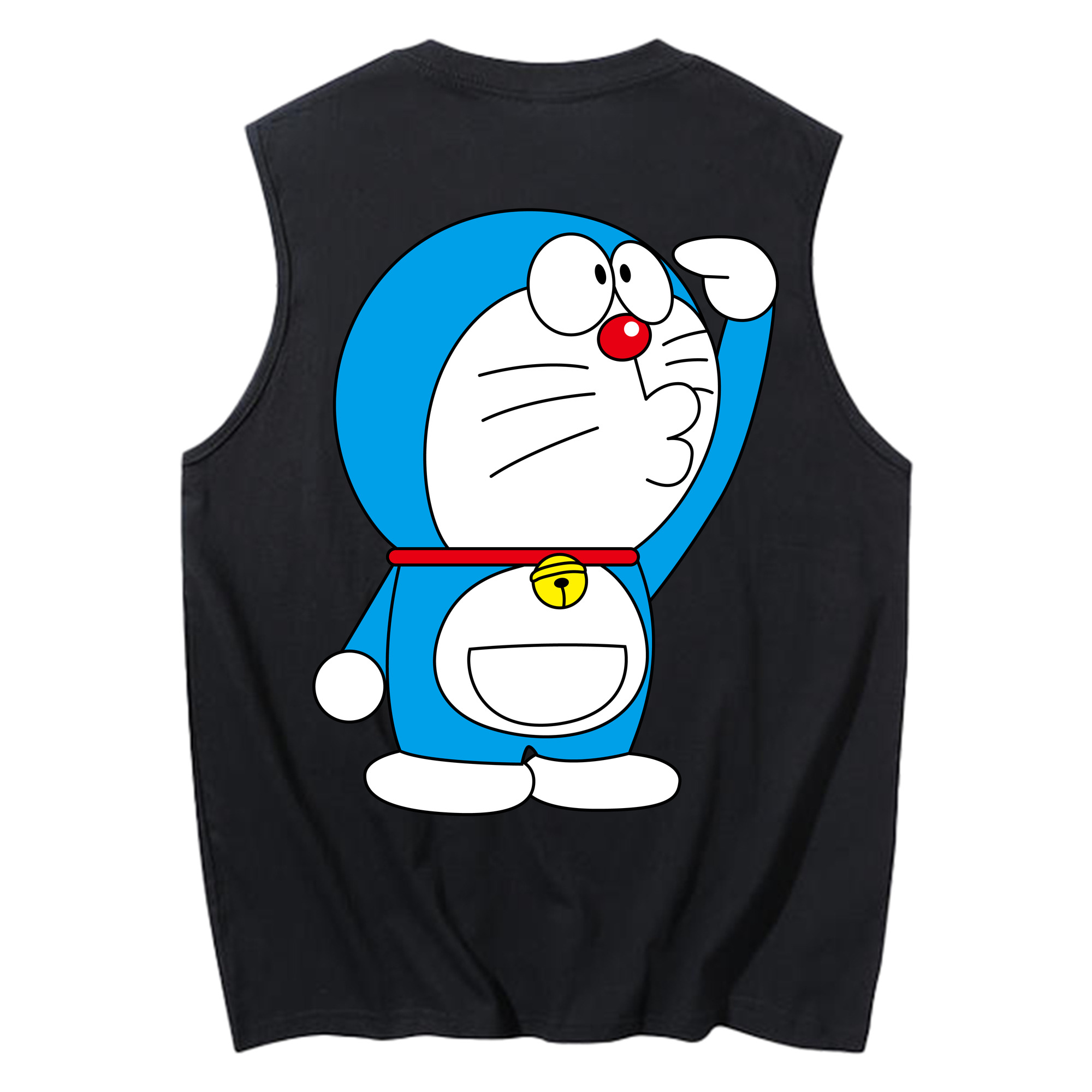 （画像用） ドラえもん Doraemon コットン100％タンクトップ（背面プリント）