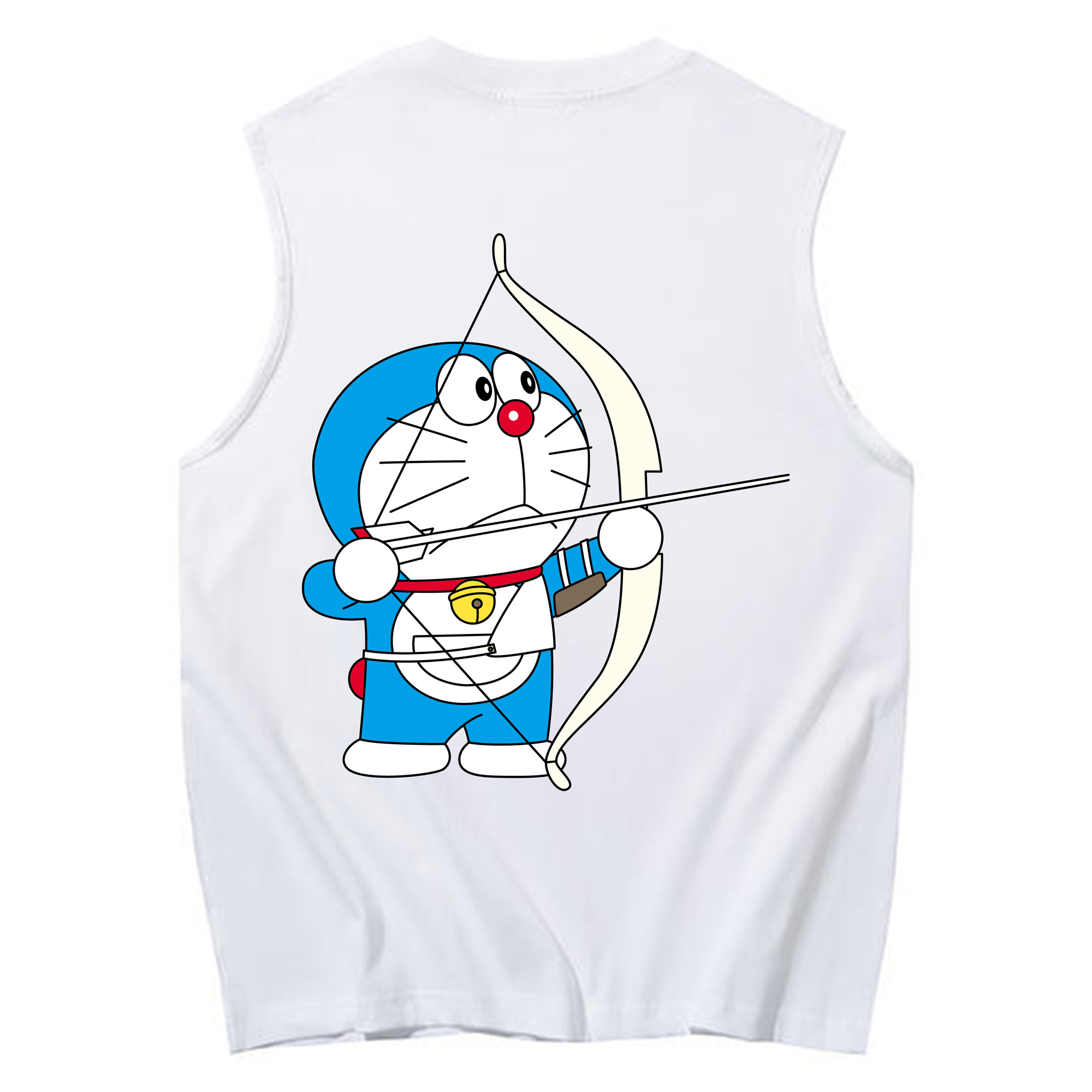 （画像用） ドラえもん Doraemon コットン100％タンクトップ（背面プリント）