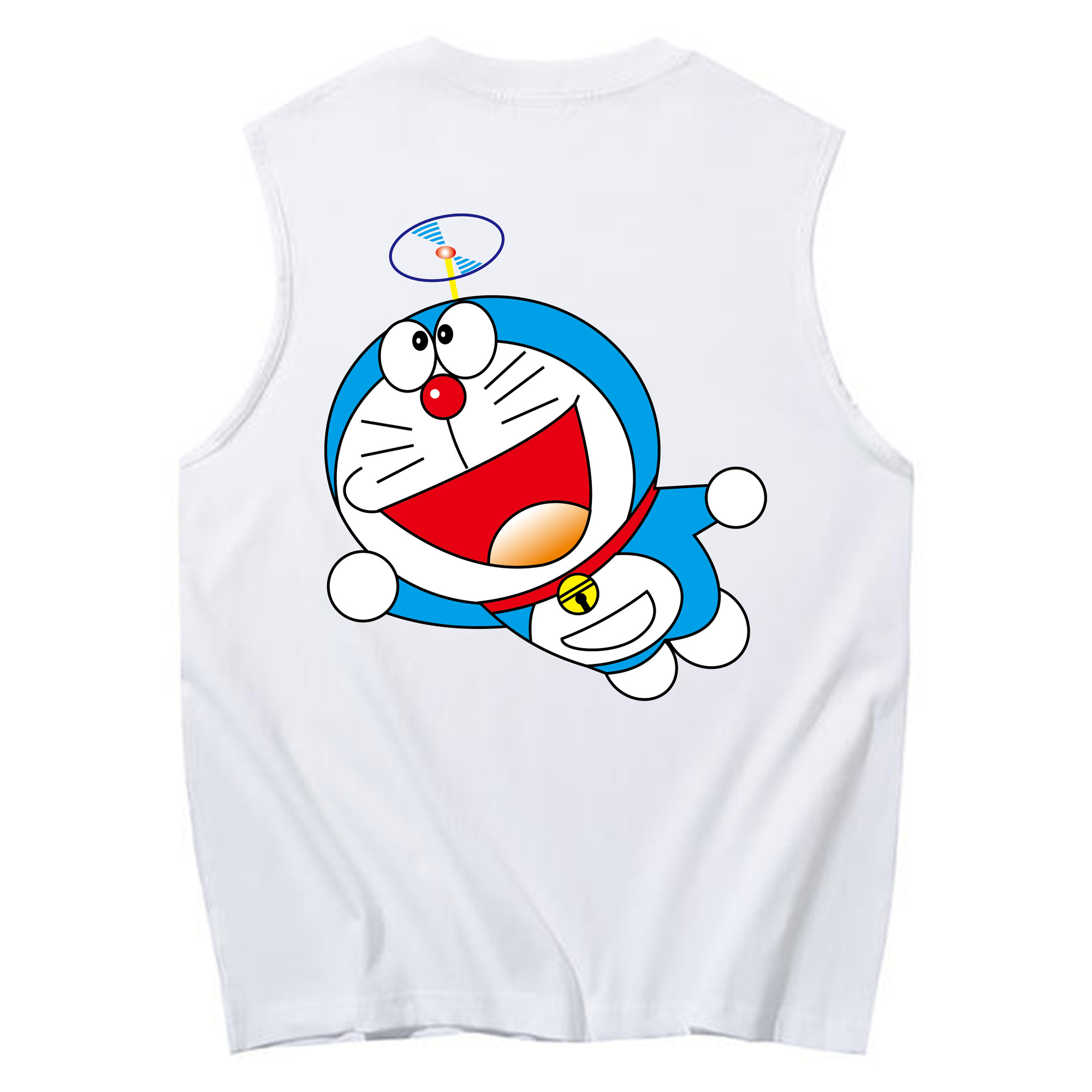 （画像用） ドラえもん Doraemon コットン100％タンクトップ（背面プリント）