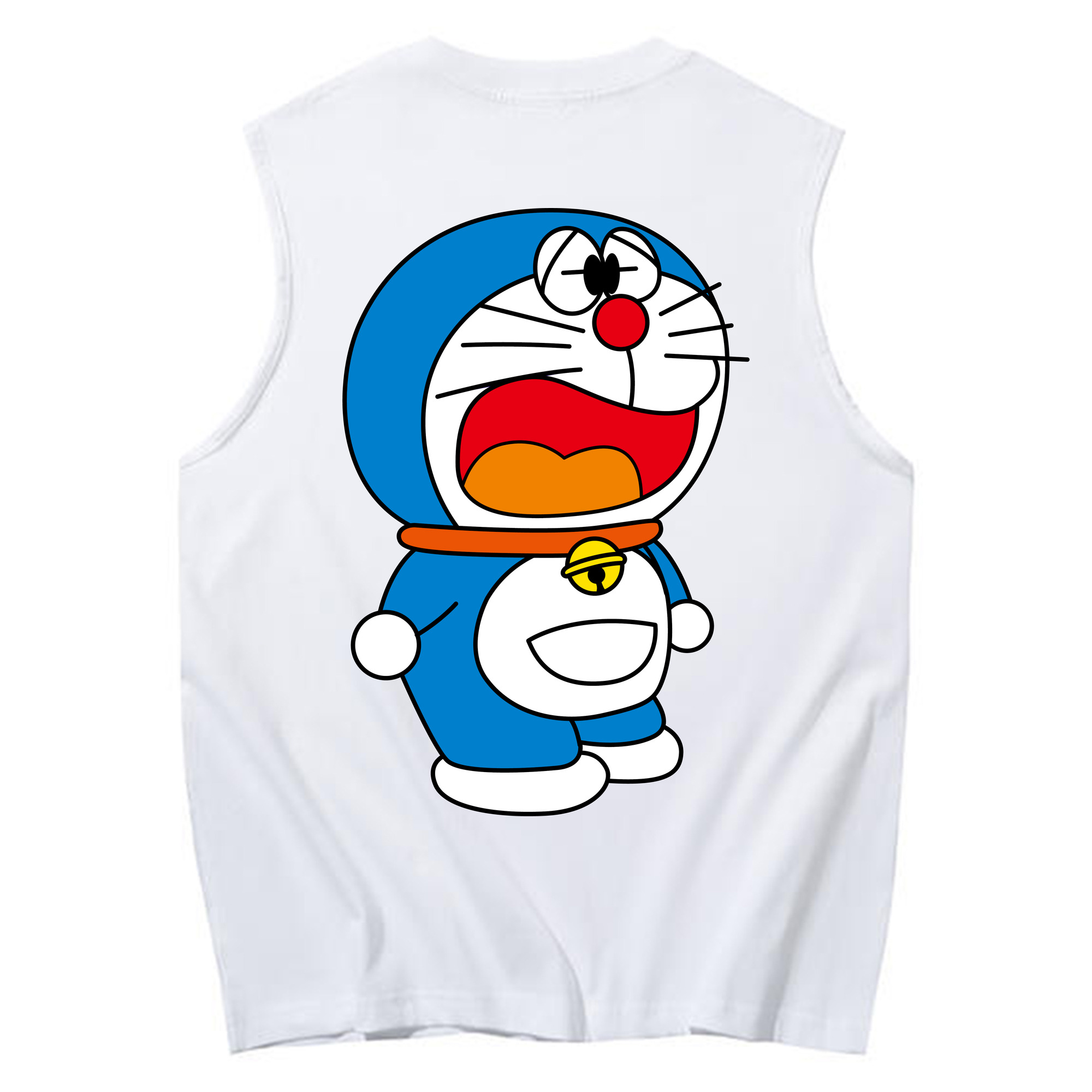 （画像用） ドラえもん Doraemon コットン100％タンクトップ（背面プリント）
