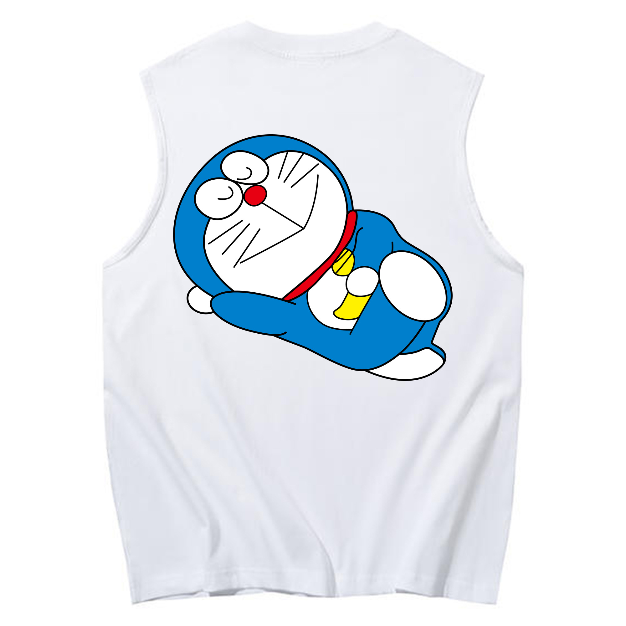 （画像用） ドラえもん Doraemon コットン100％タンクトップ（背面プリント）