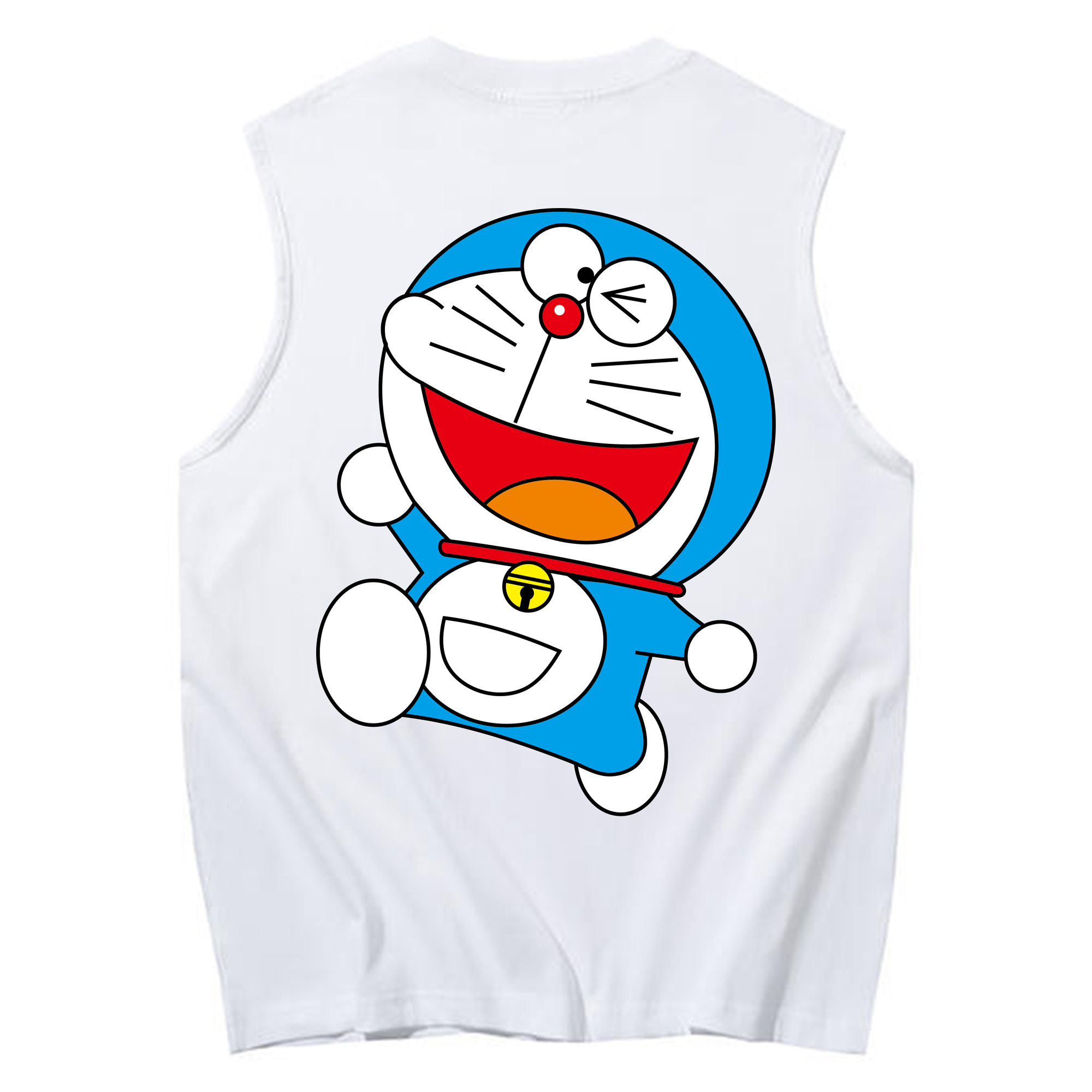 （画像用） ドラえもん Doraemon コットン100％タンクトップ（背面プリント）