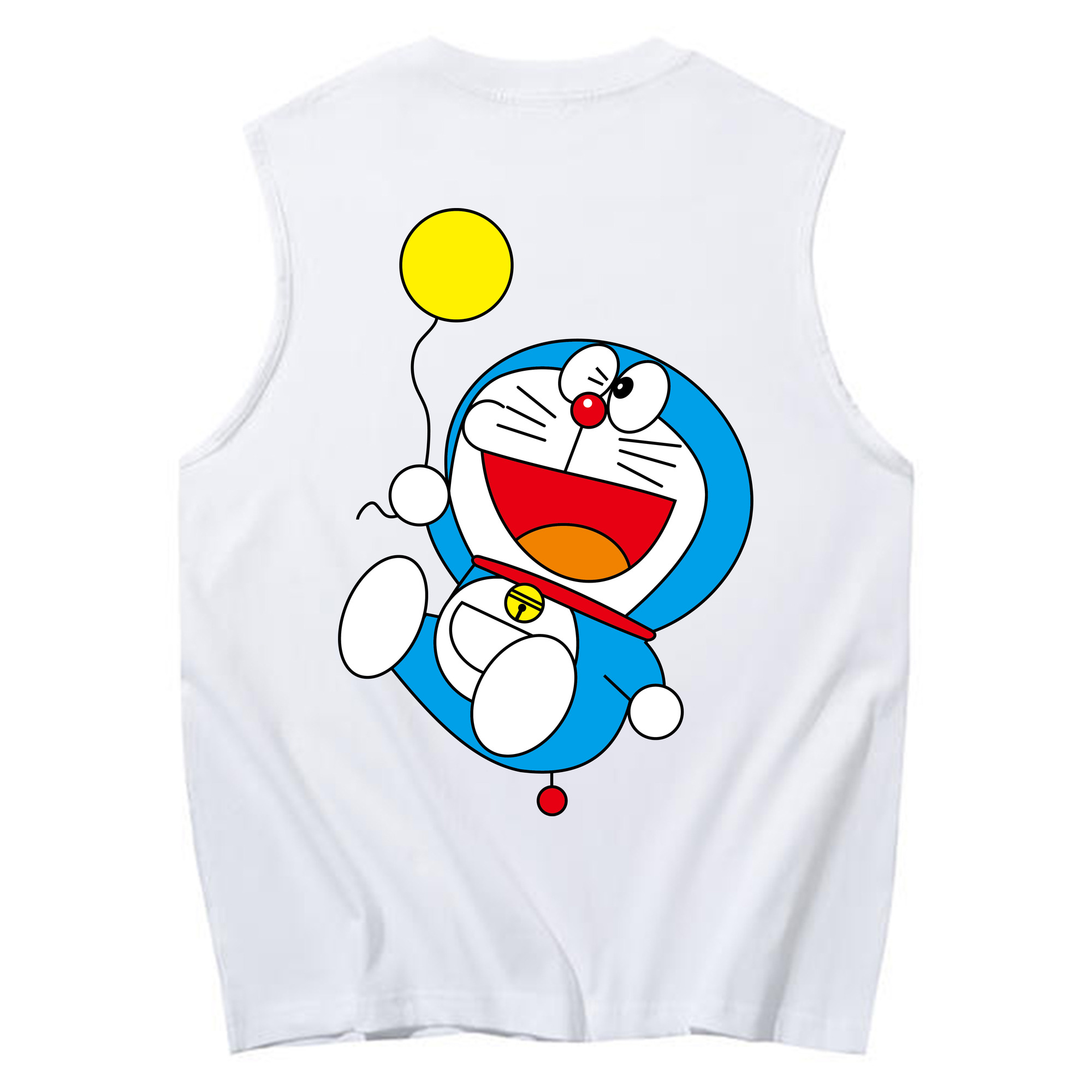 （画像用） ドラえもん Doraemon コットン100％タンクトップ（背面プリント）