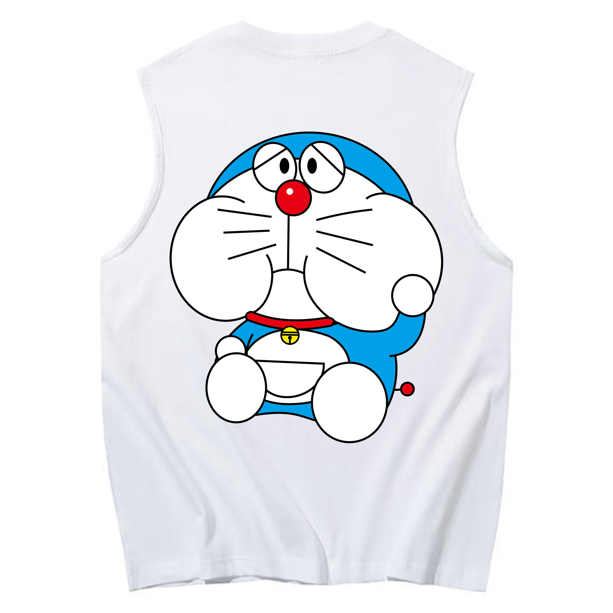 （画像用） ドラえもん Doraemon コットン100％タンクトップ（背面プリント）