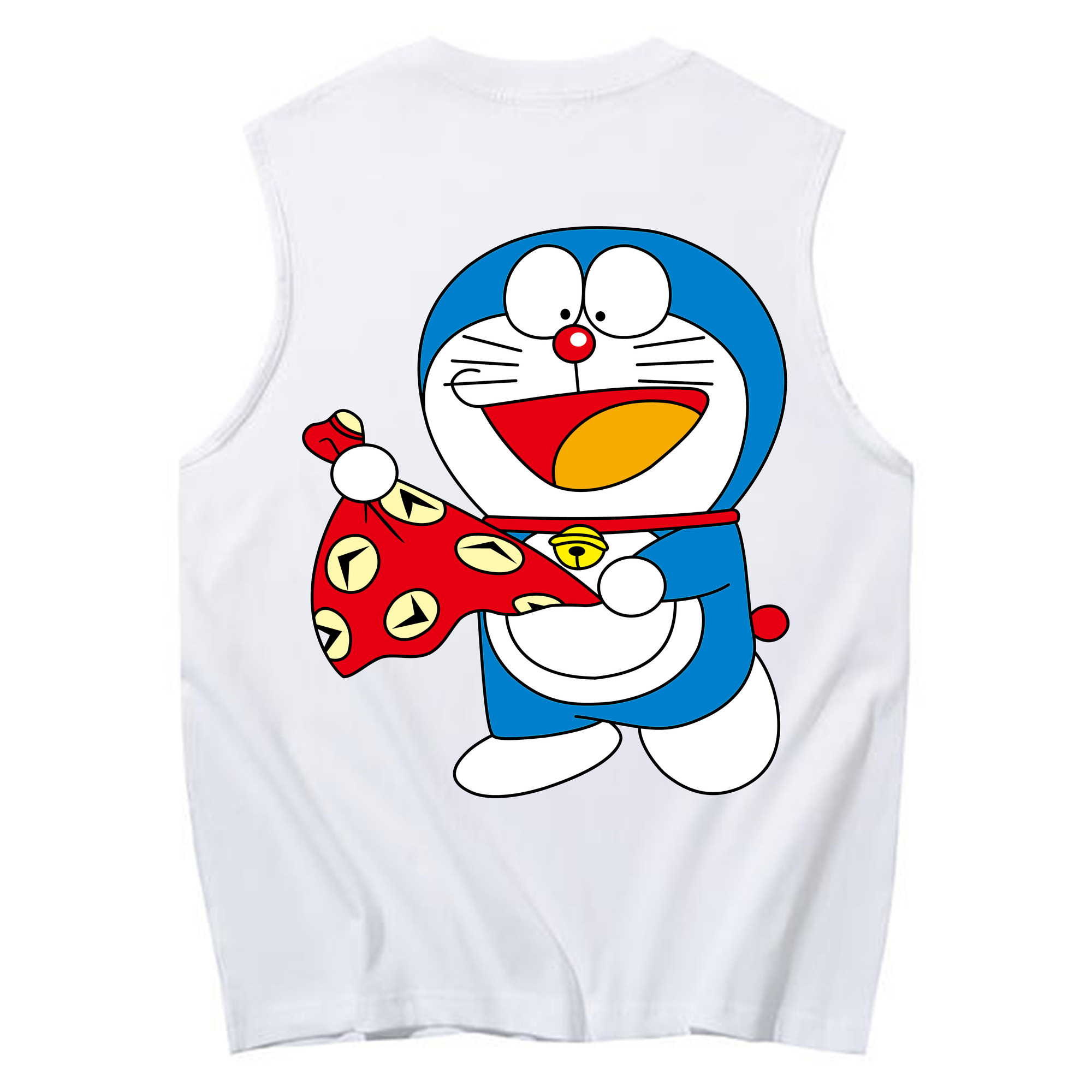 （画像用） ドラえもん Doraemon コットン100％タンクトップ（背面プリント）