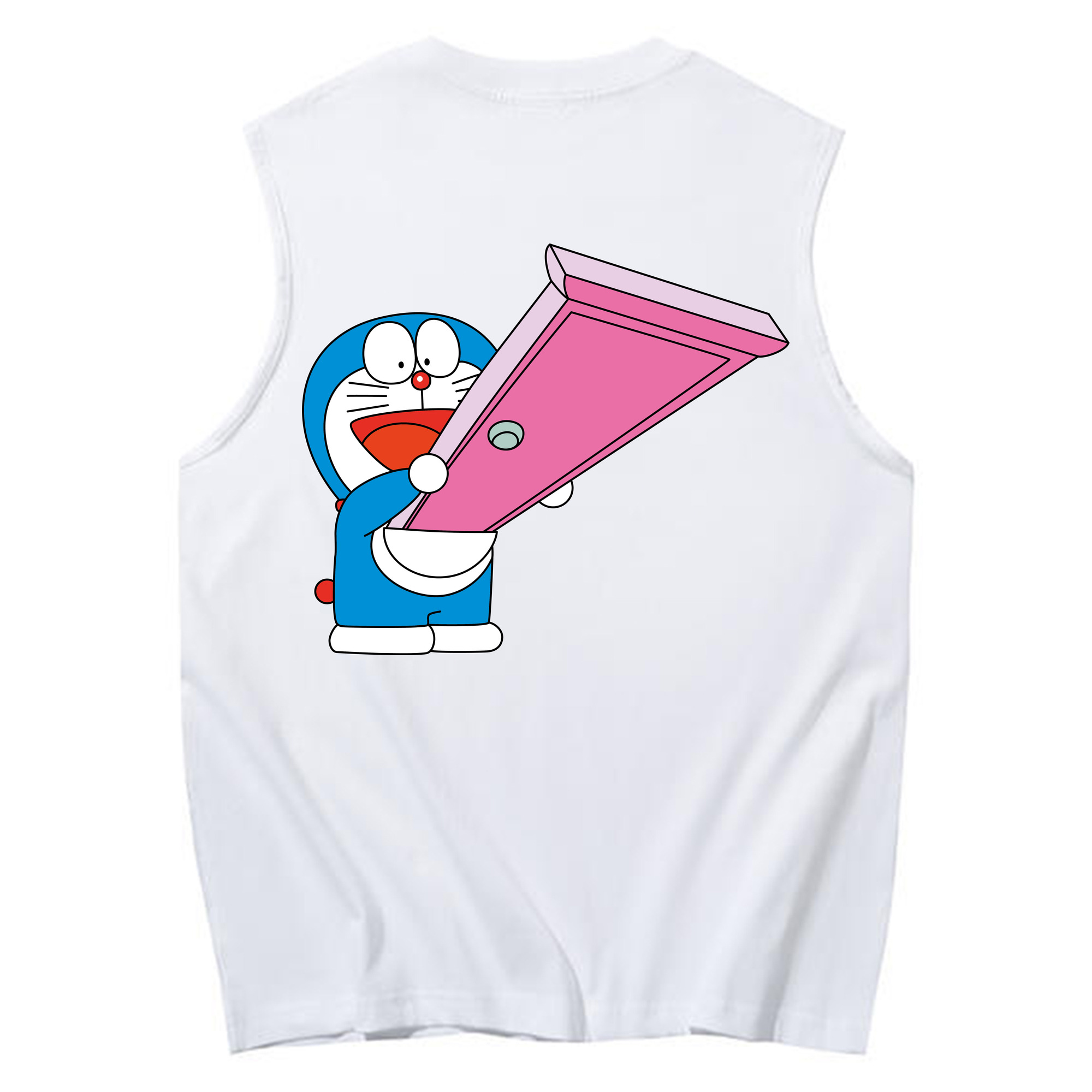 （画像用） ドラえもん Doraemon コットン100％タンクトップ（背面プリント）