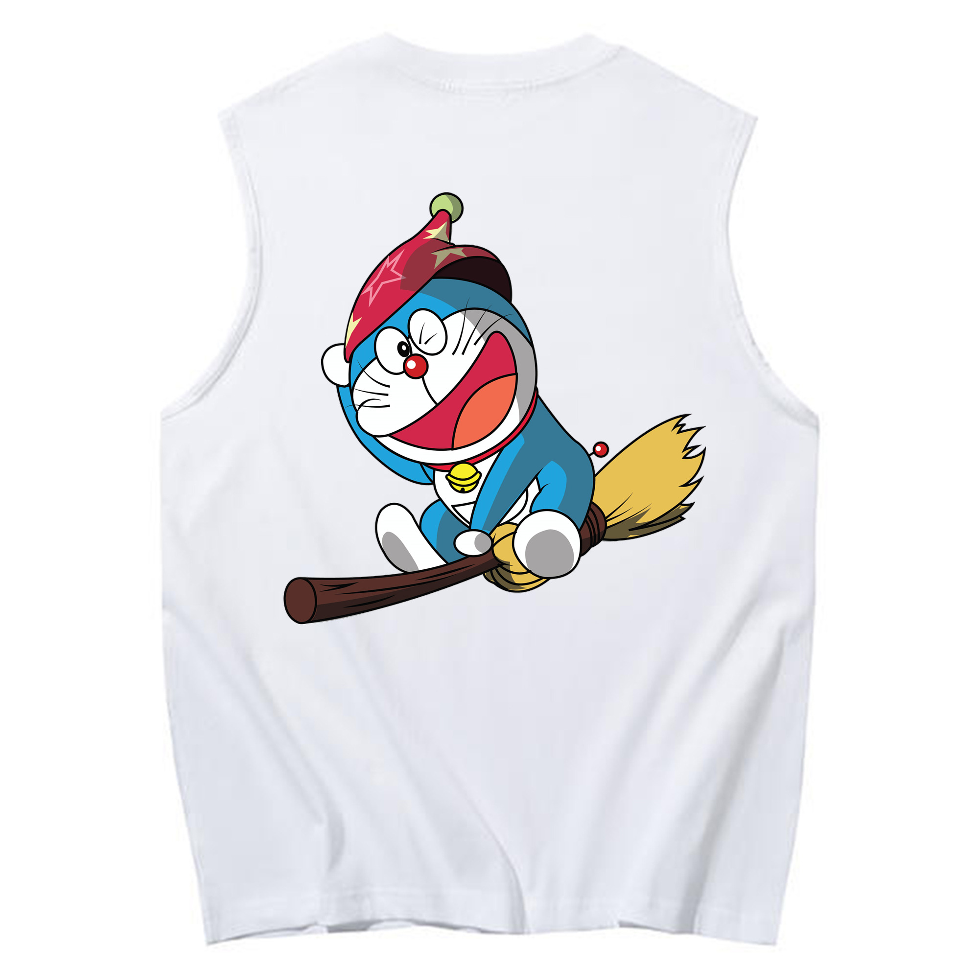 （画像用） ドラえもん Doraemon コットン100％タンクトップ（背面プリント）