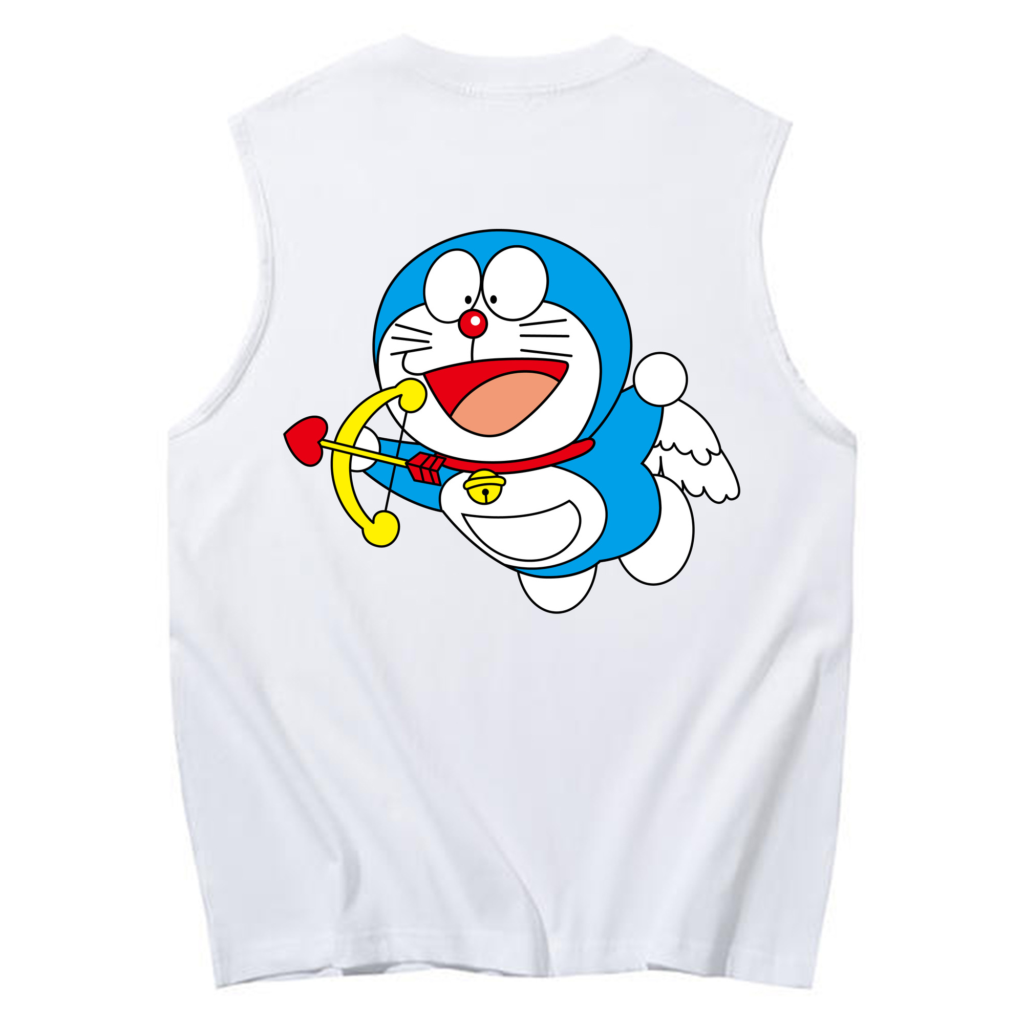 （画像用） ドラえもん Doraemon コットン100％タンクトップ（背面プリント）