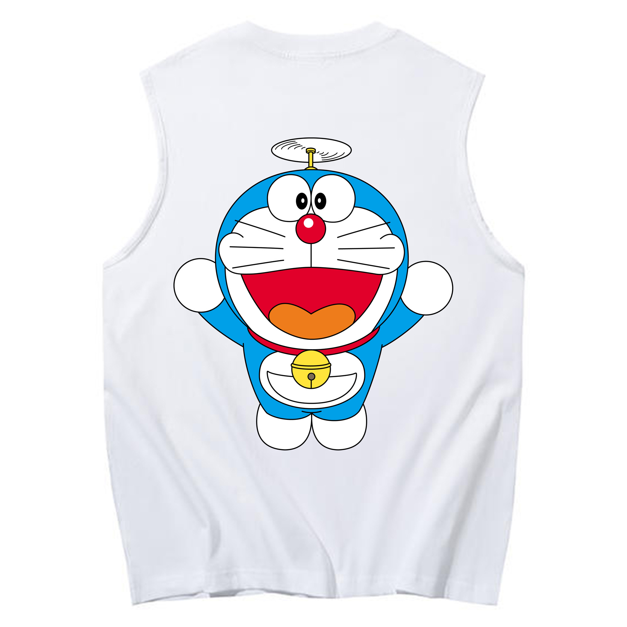 （画像用） ドラえもん Doraemon コットン100％タンクトップ（背面プリント）