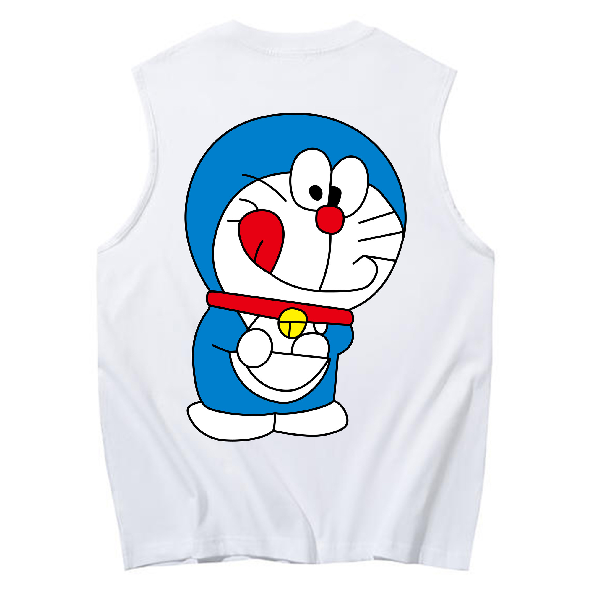 （画像用） ドラえもん Doraemon コットン100％タンクトップ（背面プリント）