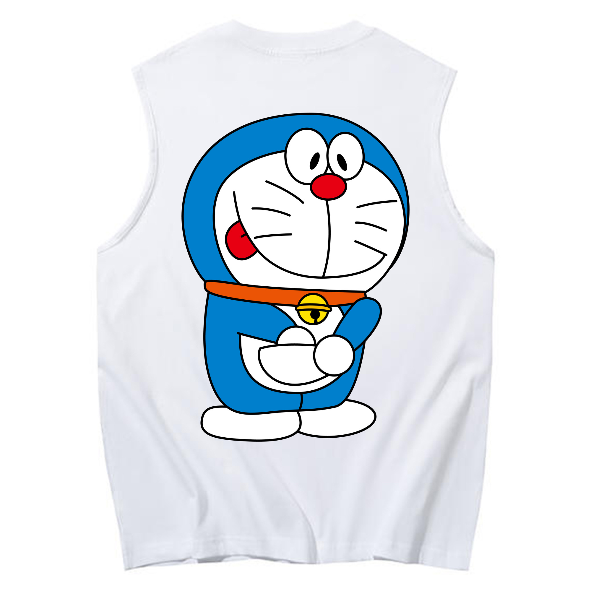 （画像用） ドラえもん Doraemon コットン100％タンクトップ（背面プリント）