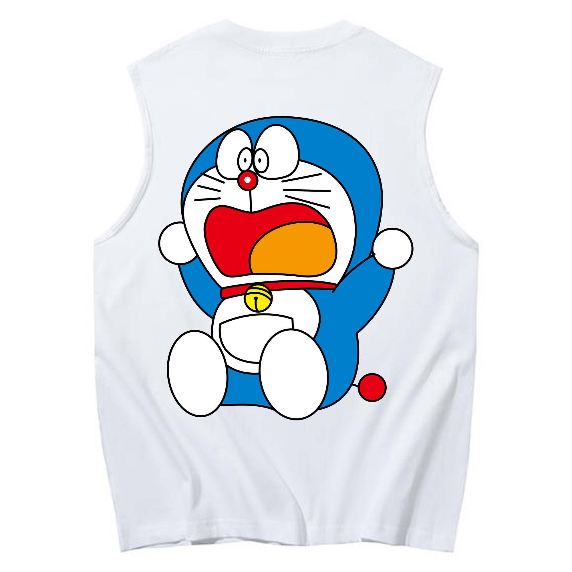 （画像用） ドラえもん Doraemon コットン100％タンクトップ（背面プリント）