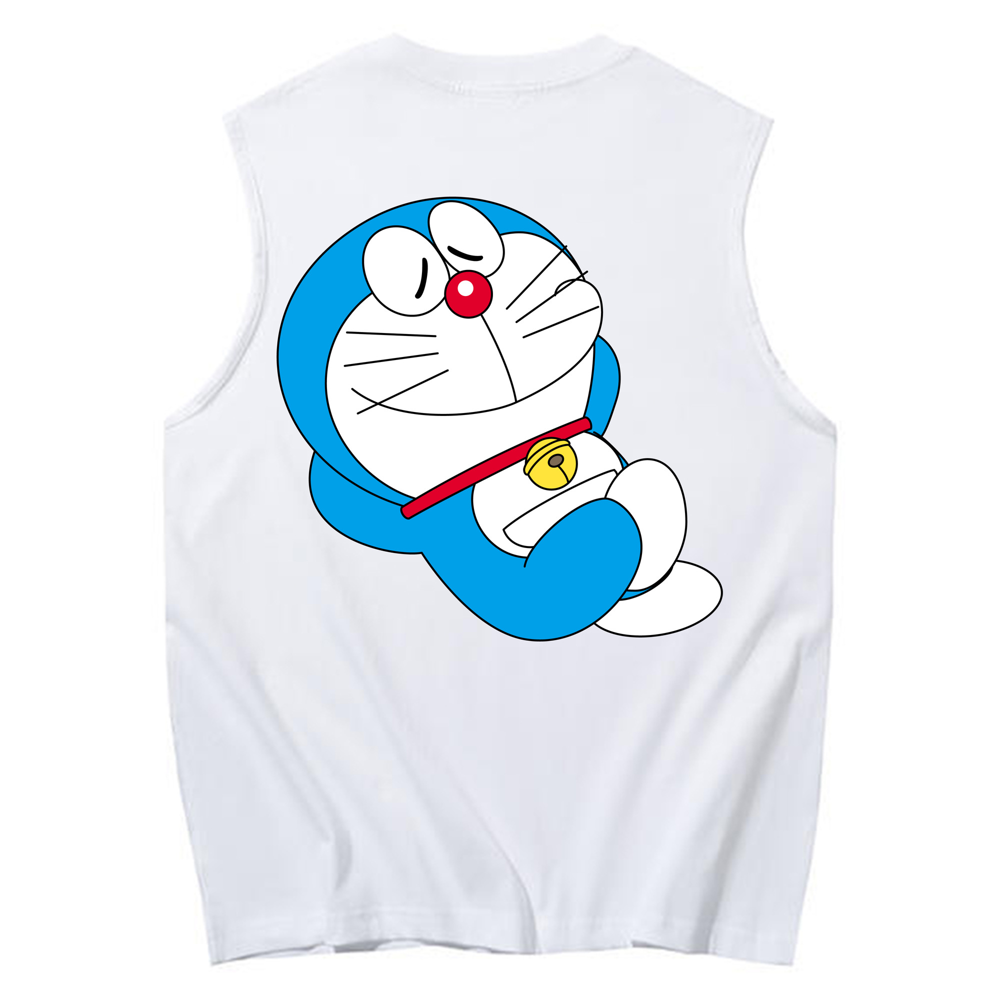 （画像用） ドラえもん Doraemon コットン100％タンクトップ（背面プリント）