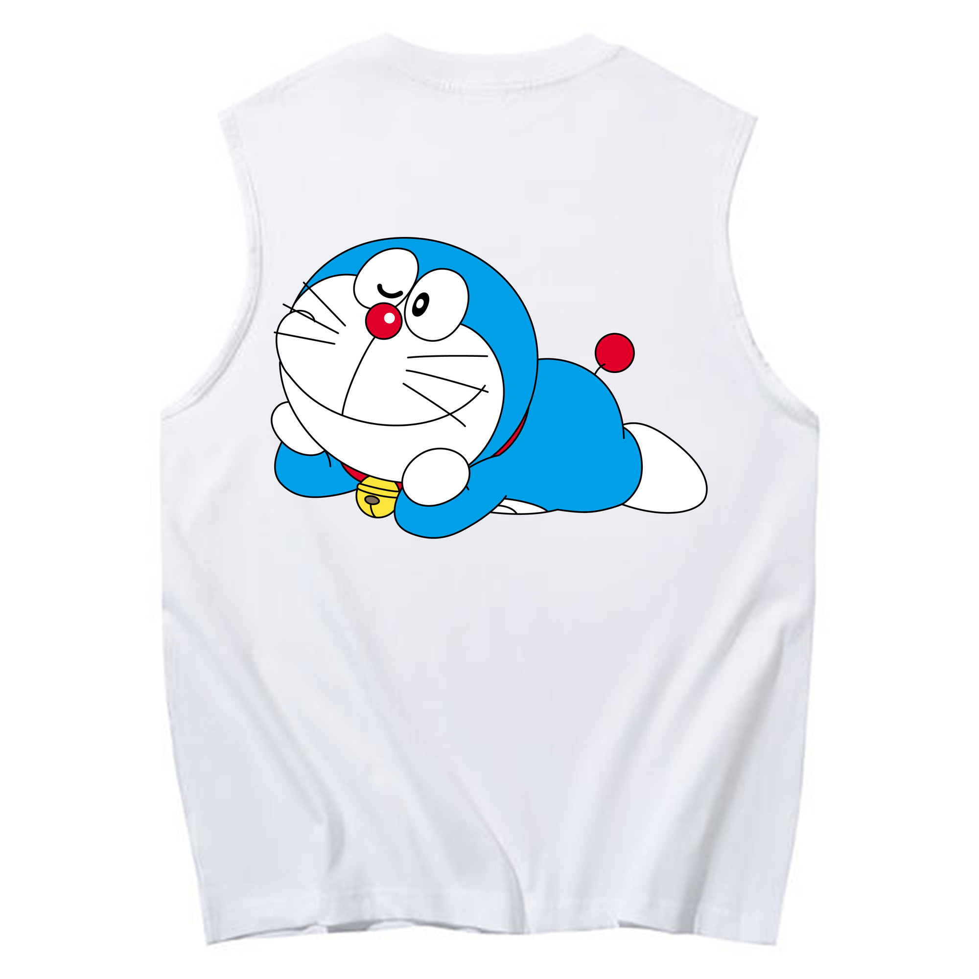 （画像用） ドラえもん Doraemon コットン100％タンクトップ（背面プリント）