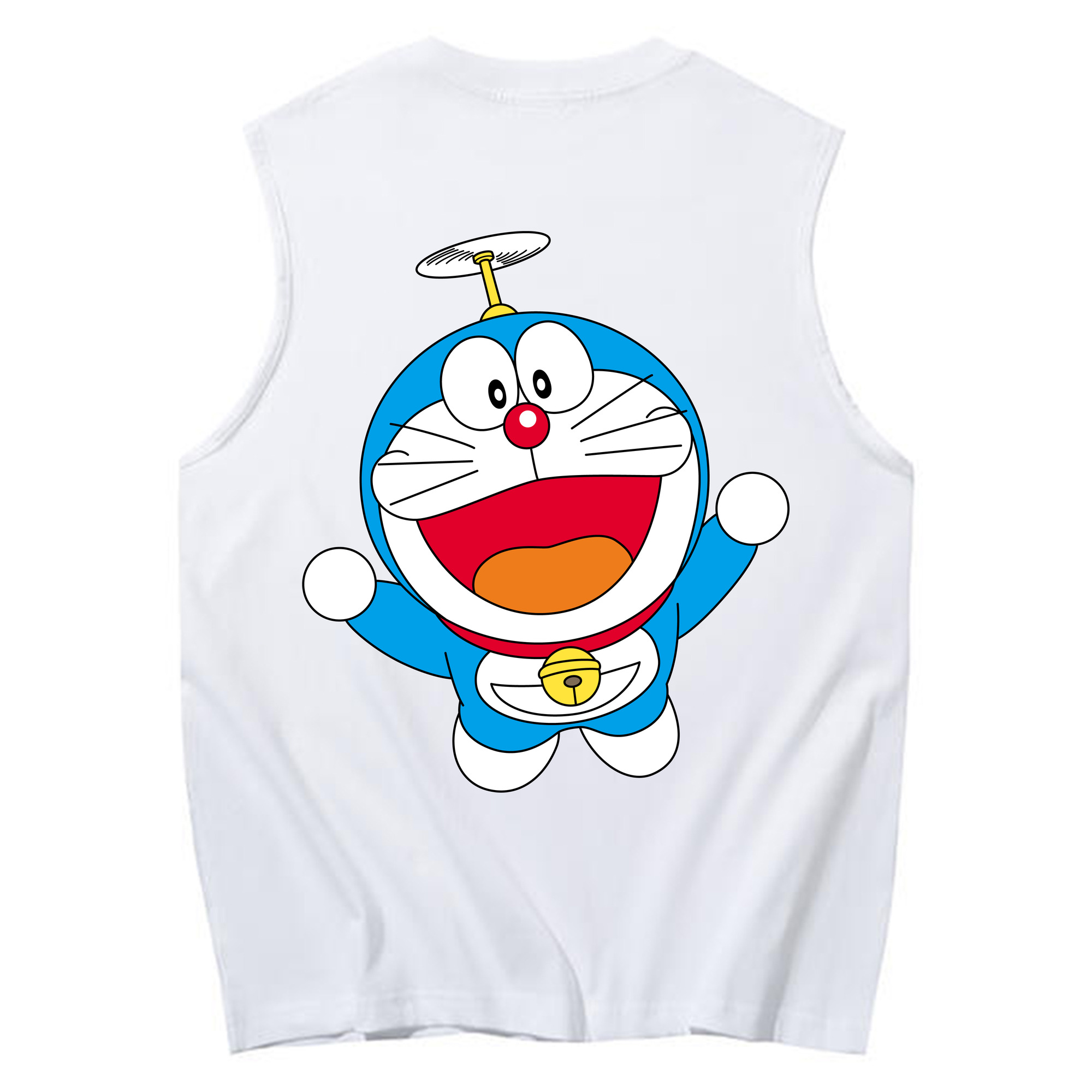 （画像用） ドラえもん Doraemon コットン100％タンクトップ（背面プリント）
