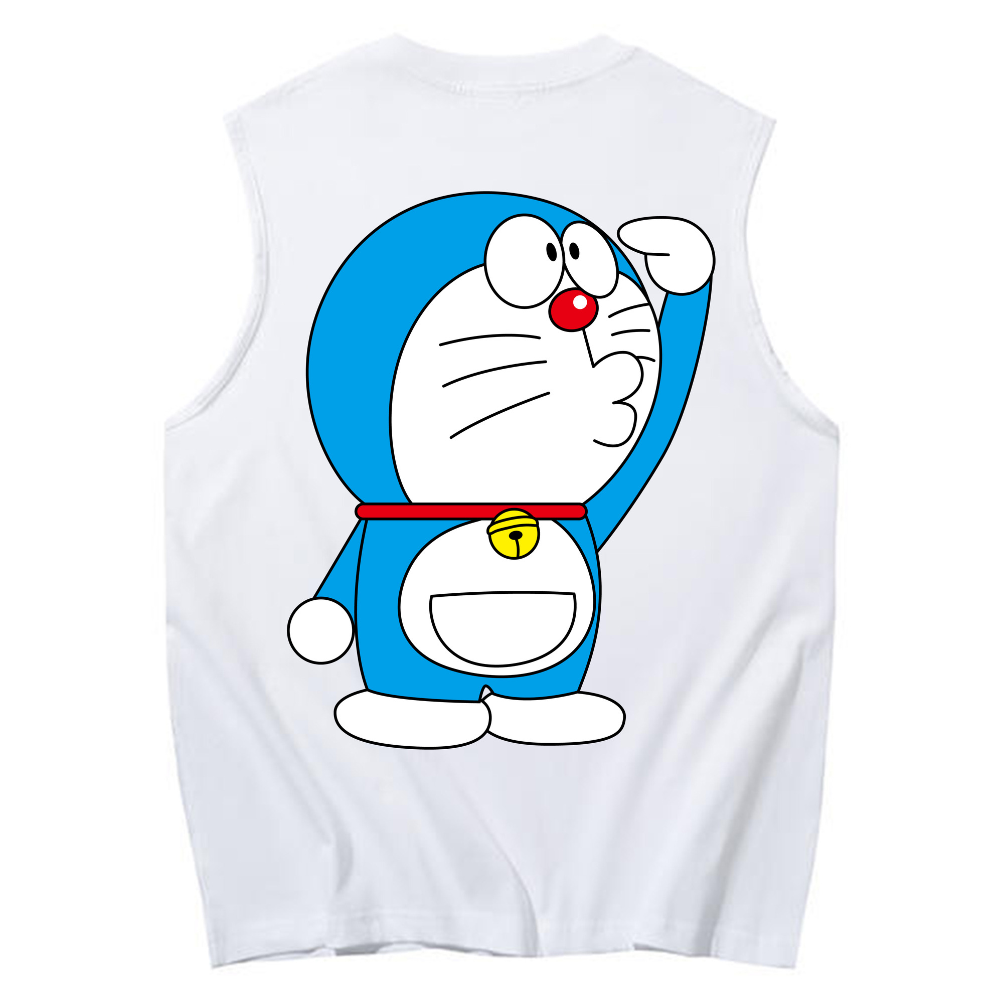 （画像用） ドラえもん Doraemon コットン100％タンクトップ（背面プリント）