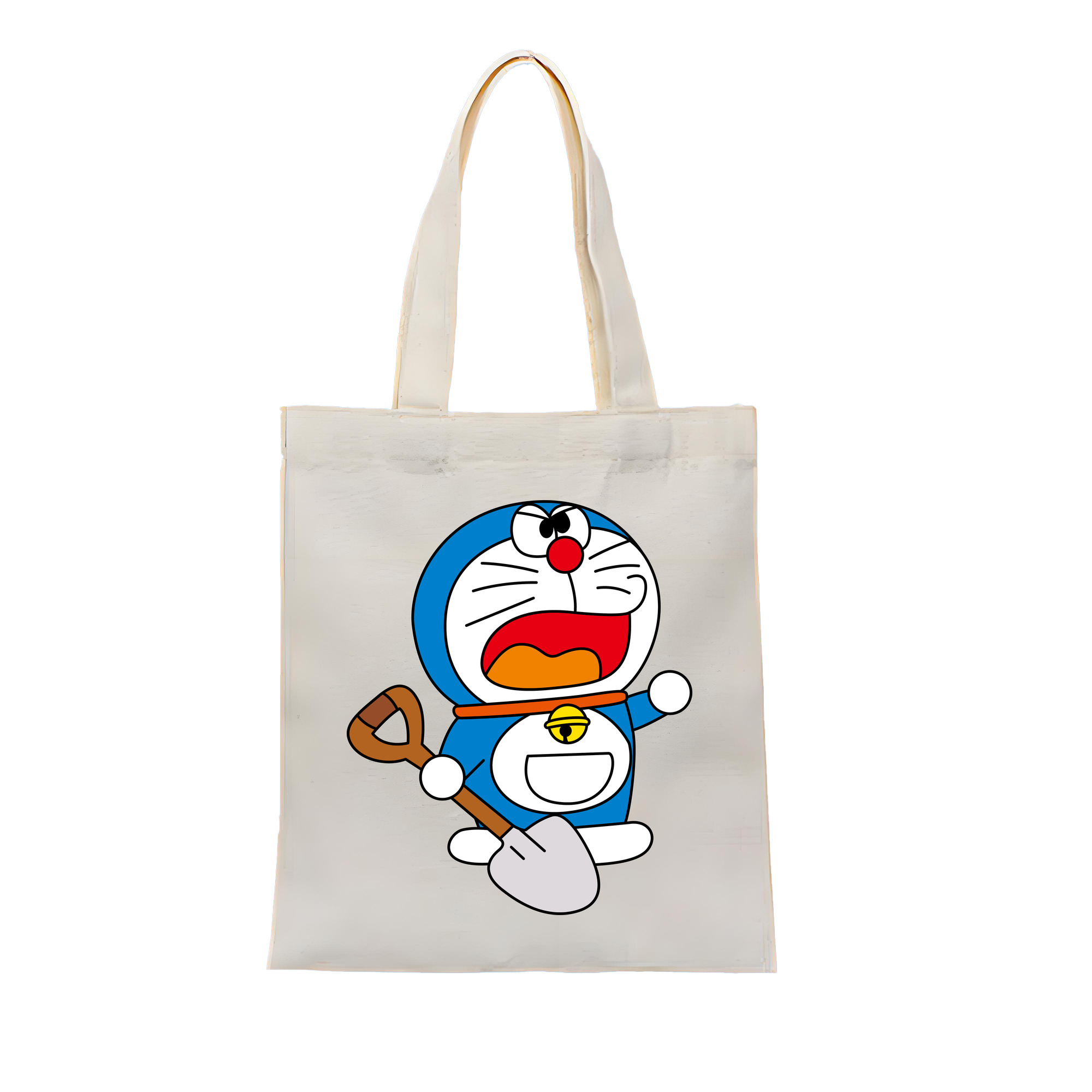 （画像用） ドラえもん Doraemon 縦型キャンバス生地手提げバッグ　トートバッグ