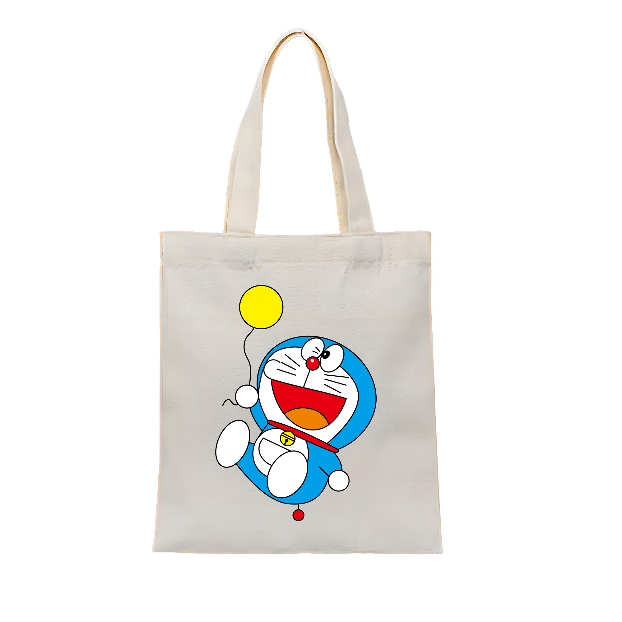 （画像用） ドラえもん Doraemon 縦型キャンバス生地手提げバッグ　トートバッグ