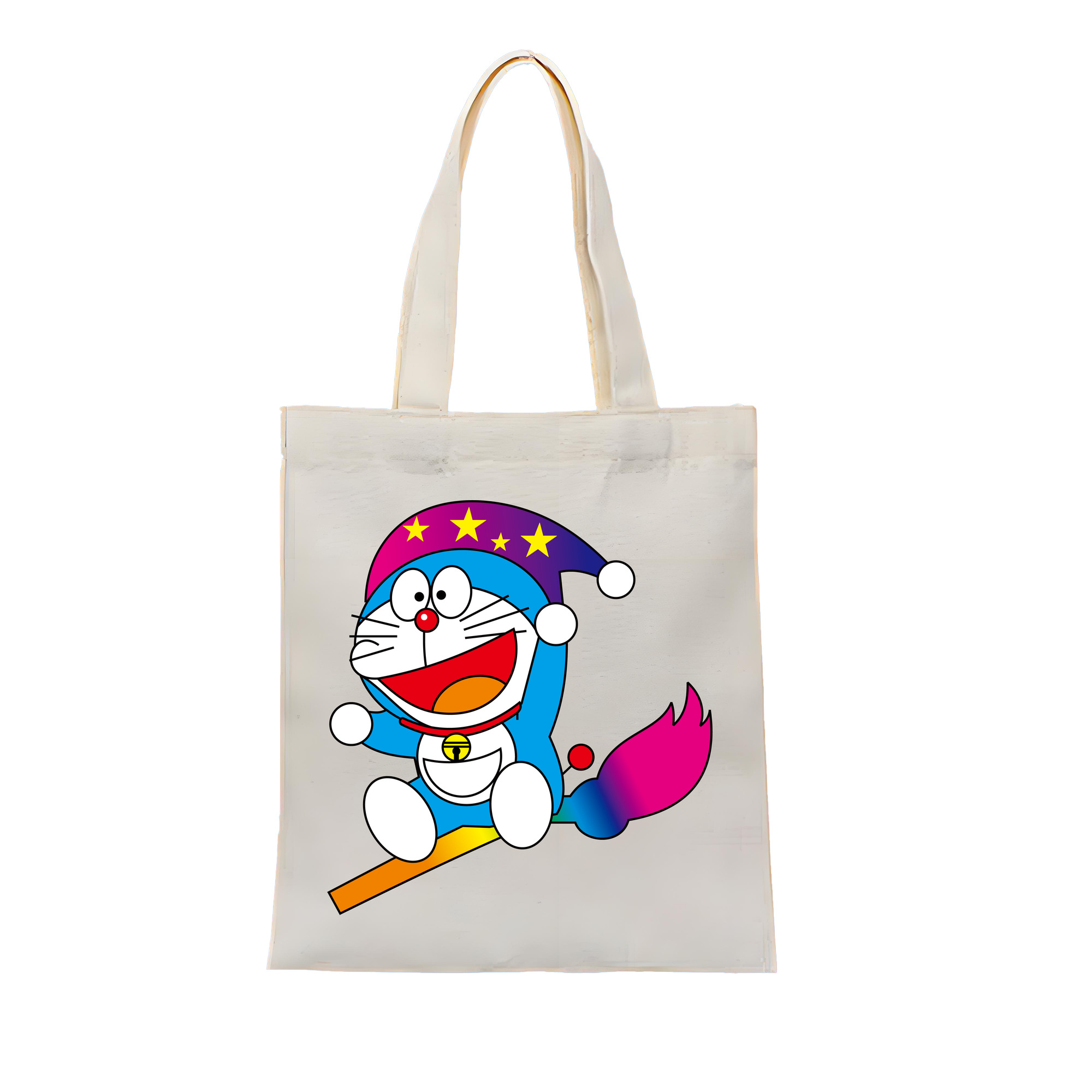 （画像用） ドラえもん Doraemon 縦型キャンバス生地手提げバッグ　トートバッグ