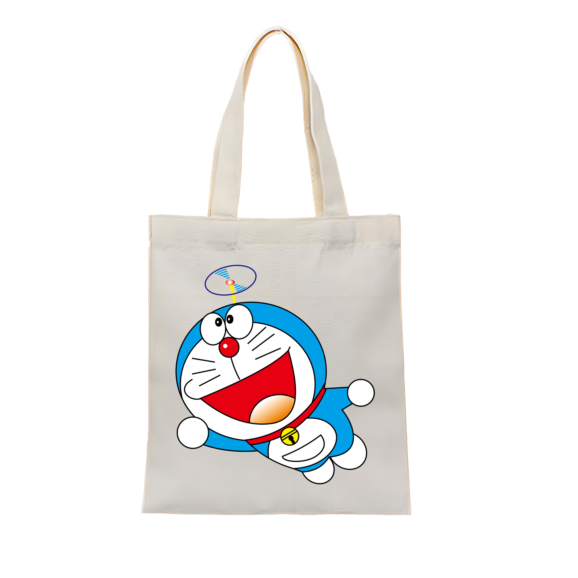 （画像用） ドラえもん Doraemon 縦型キャンバス生地手提げバッグ　トートバッグ