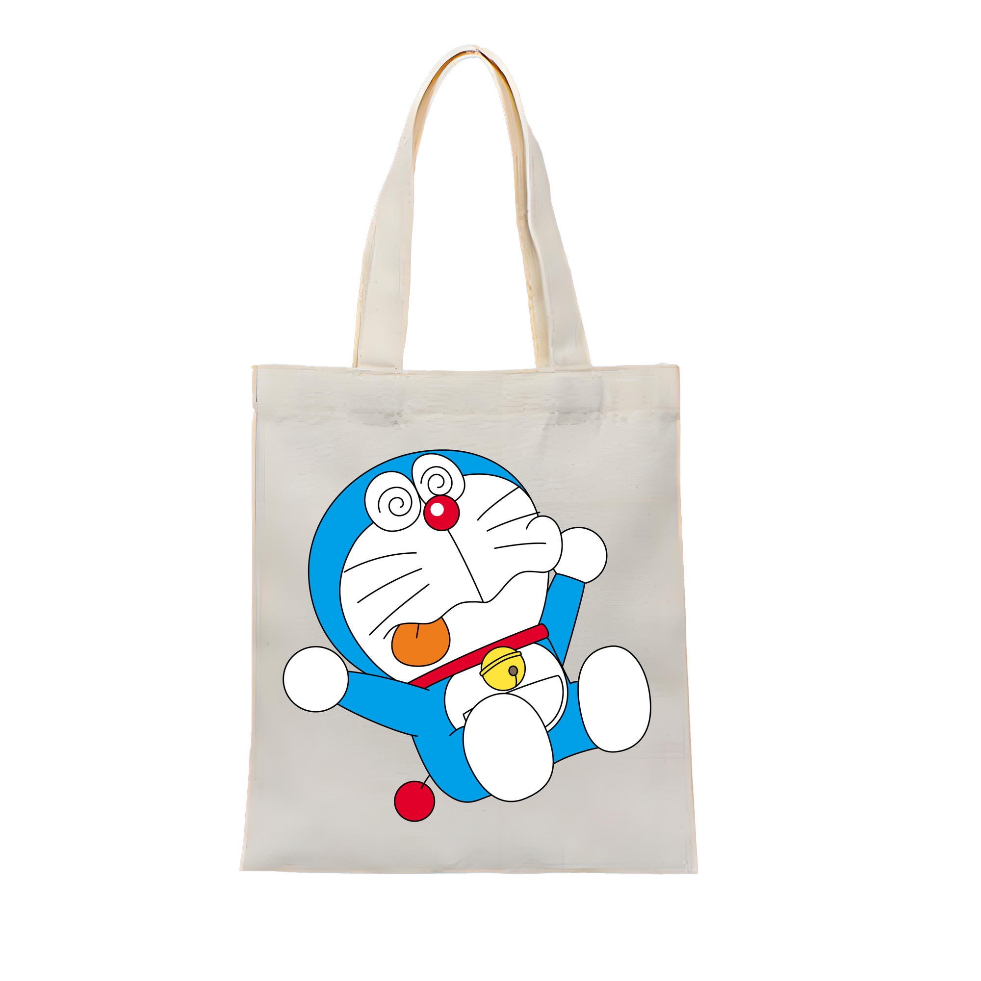 （画像用） ドラえもん Doraemon 縦型キャンバス生地手提げバッグ　トートバッグ