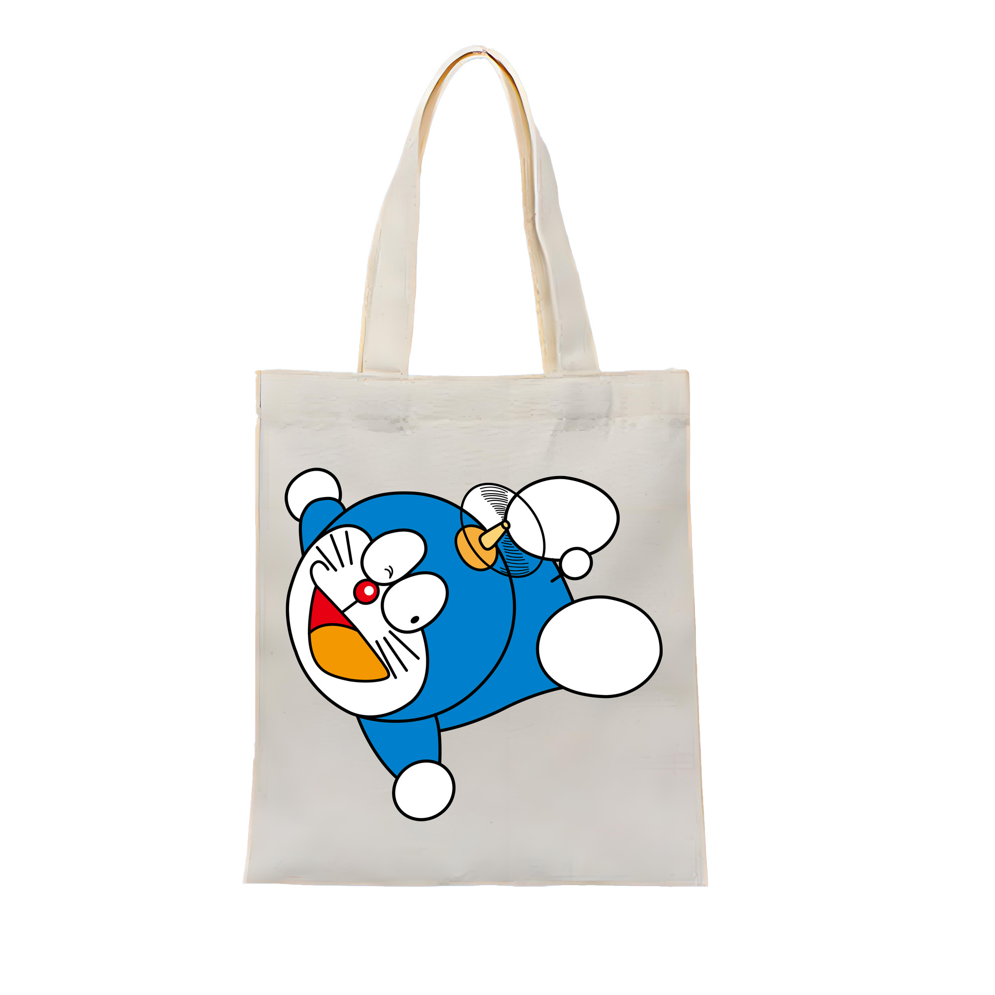 （画像用） ドラえもん Doraemon 縦型キャンバス生地手提げバッグ　トートバッグ