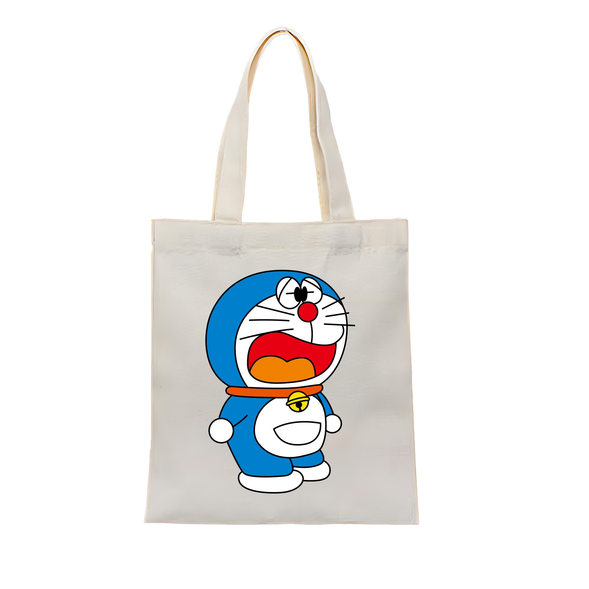（画像用） ドラえもん Doraemon 縦型キャンバス生地手提げバッグ　トートバッグ