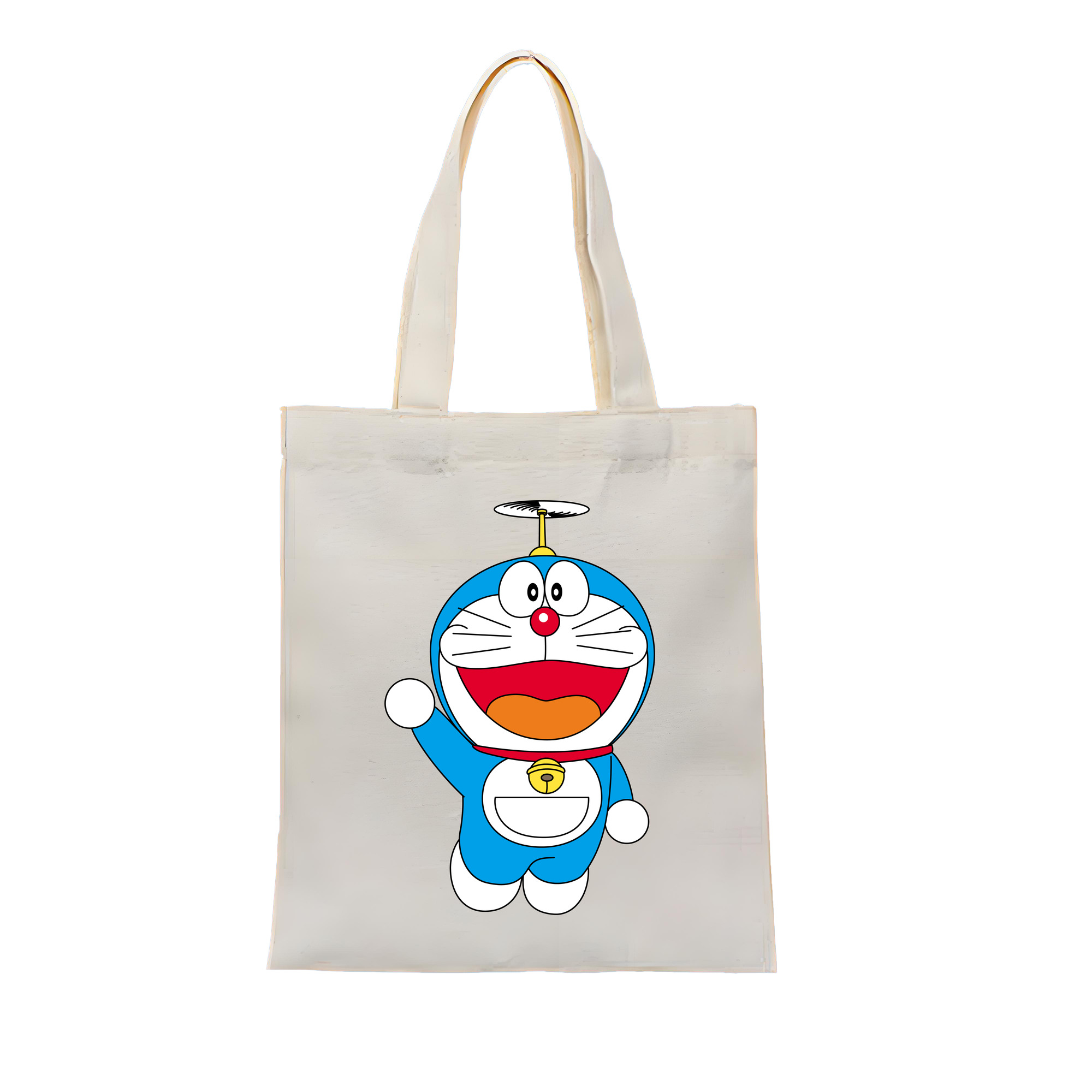 （画像用） ドラえもん Doraemon 縦型キャンバス生地手提げバッグ　トートバッグ