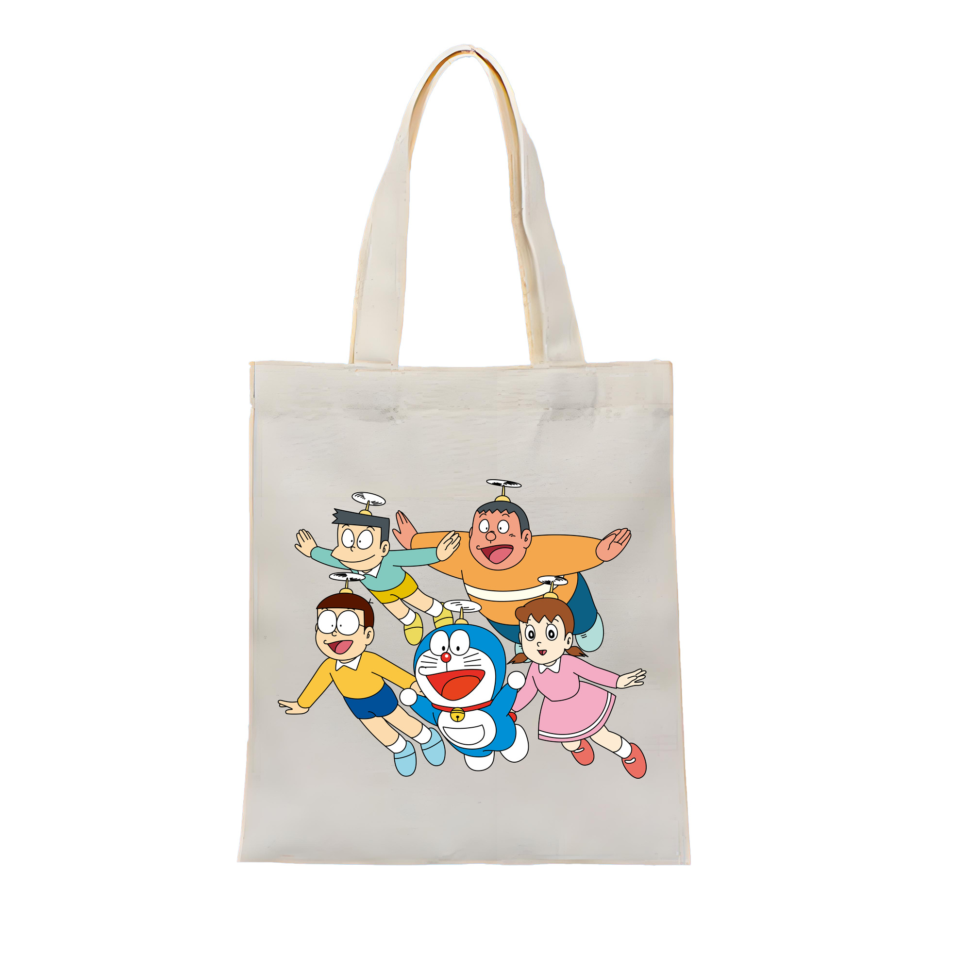 （画像用） ドラえもん 骨川 スネ夫 Doraemon Honekawa Suneo 縦型キャンバス生地手提げバッグ　トートバッグ