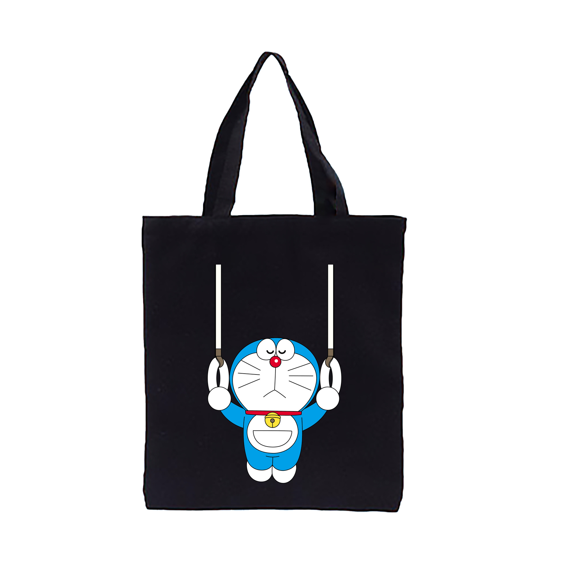 （画像用） ドラえもん Doraemon 縦型キャンバス生地手提げバッグ　トートバッグ