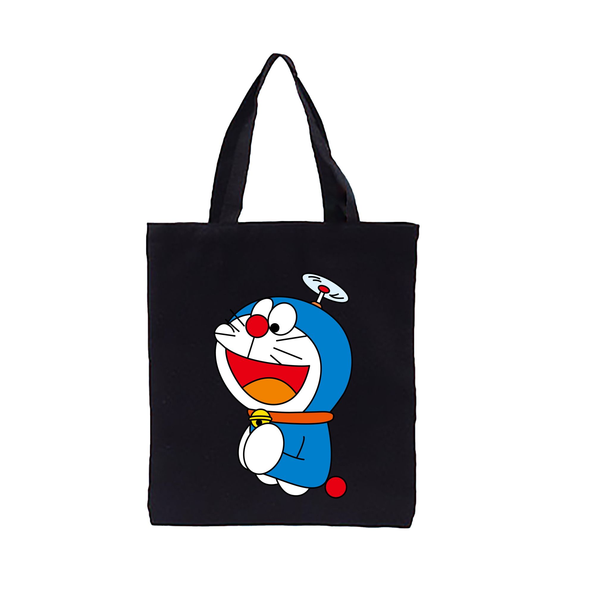 （画像用） ドラえもん Doraemon 縦型キャンバス生地手提げバッグ　トートバッグ