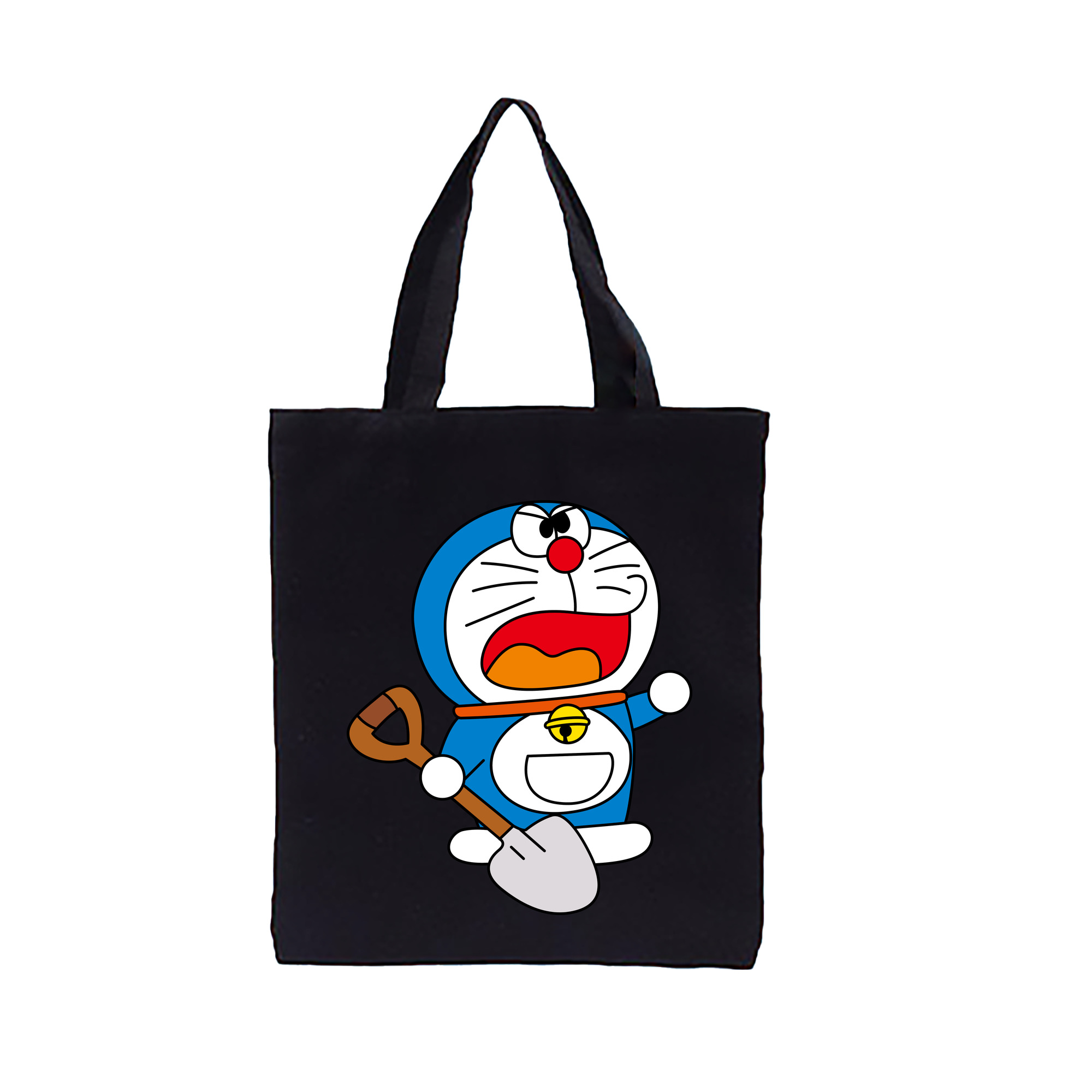 （画像用） ドラえもん Doraemon 縦型キャンバス生地手提げバッグ　トートバッグ
