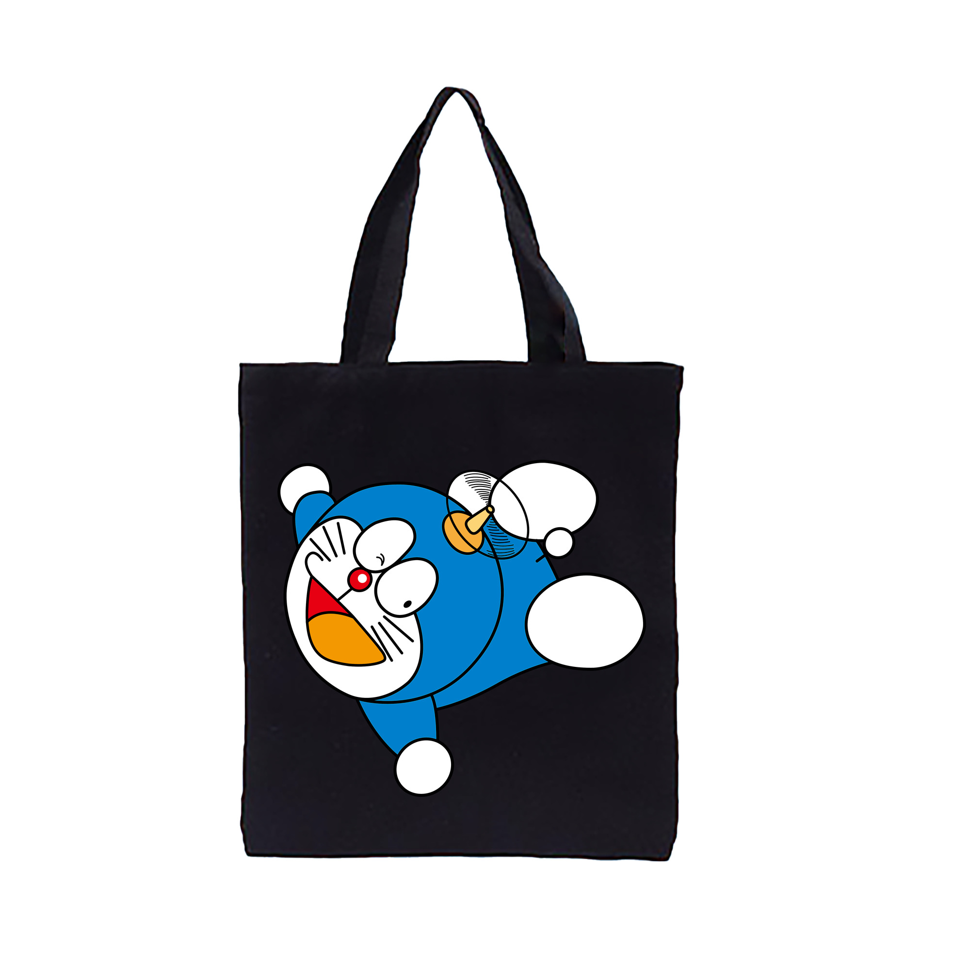 （画像用） ドラえもん Doraemon 縦型キャンバス生地手提げバッグ　トートバッグ