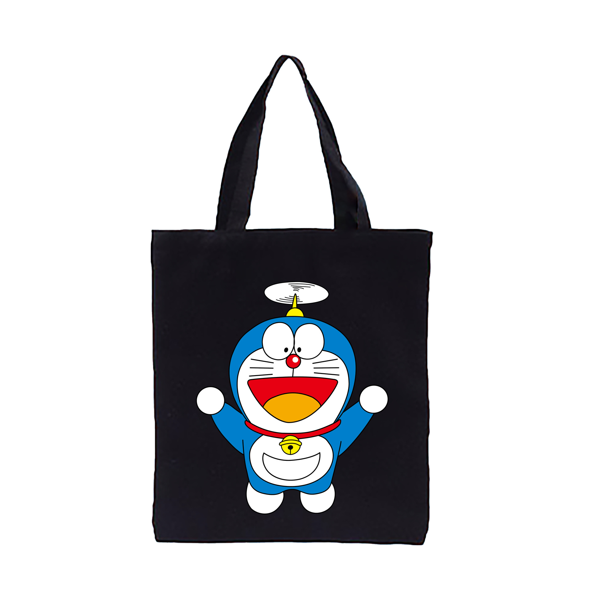 （画像用） ドラえもん Doraemon 縦型キャンバス生地手提げバッグ　トートバッグ