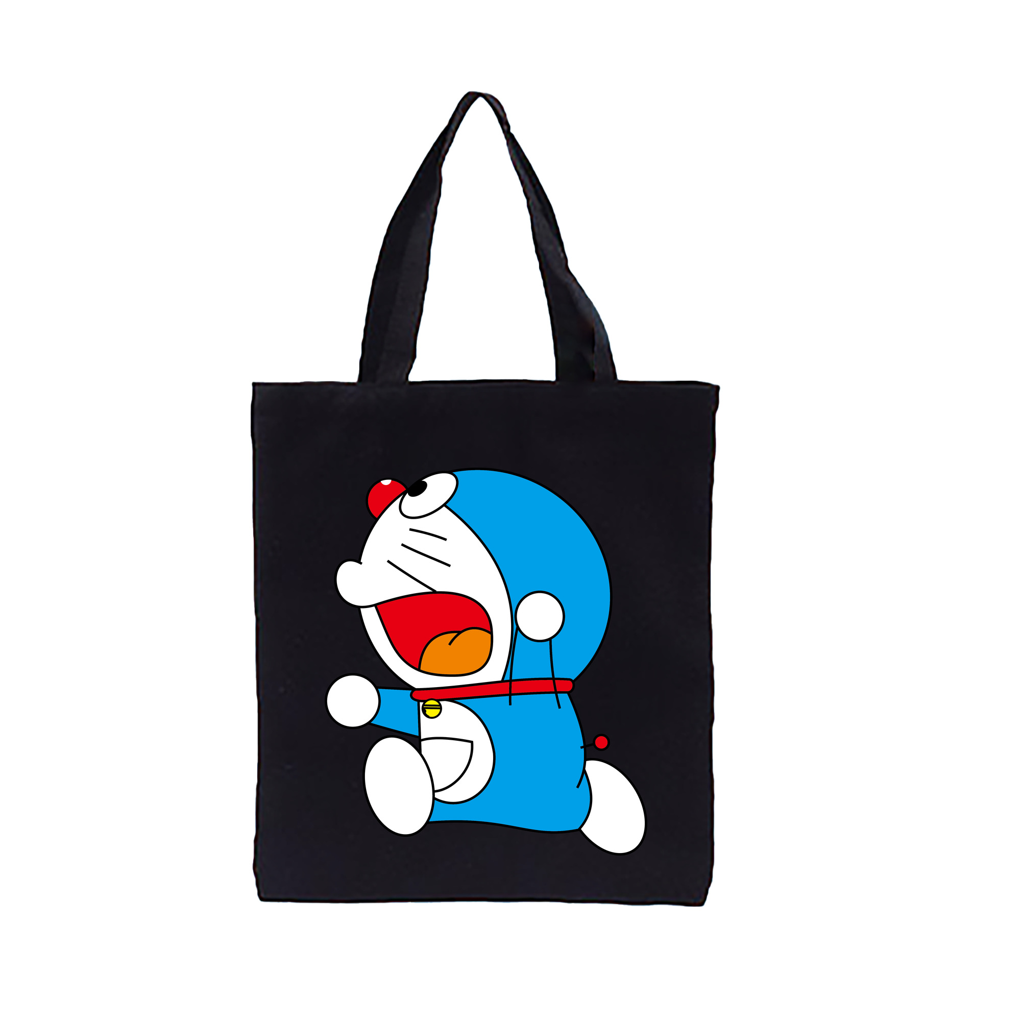 （画像用） ドラえもん Doraemon 縦型キャンバス生地手提げバッグ　トートバッグ