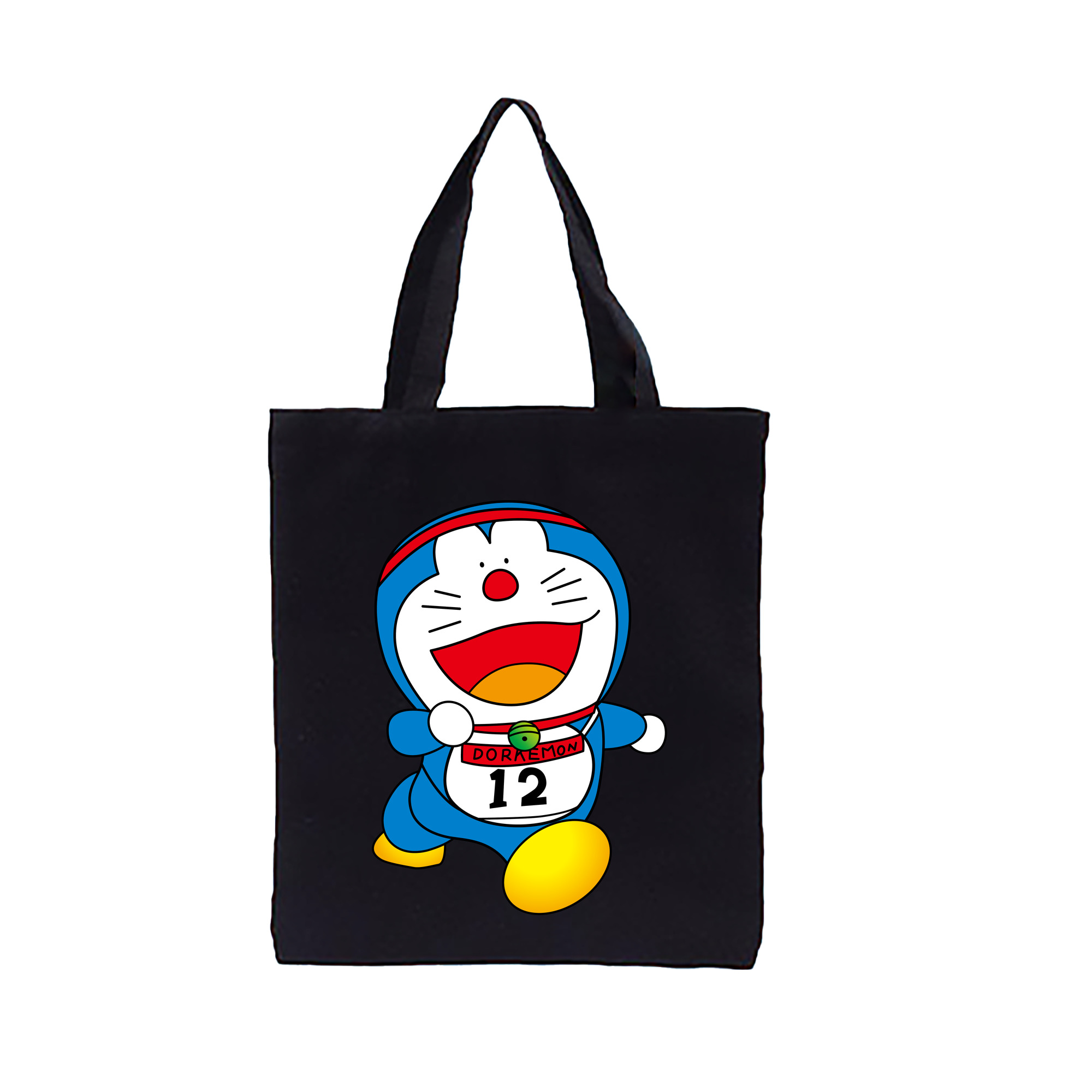 （画像用） ドラえもん Doraemon 縦型キャンバス生地手提げバッグ　トートバッグ
