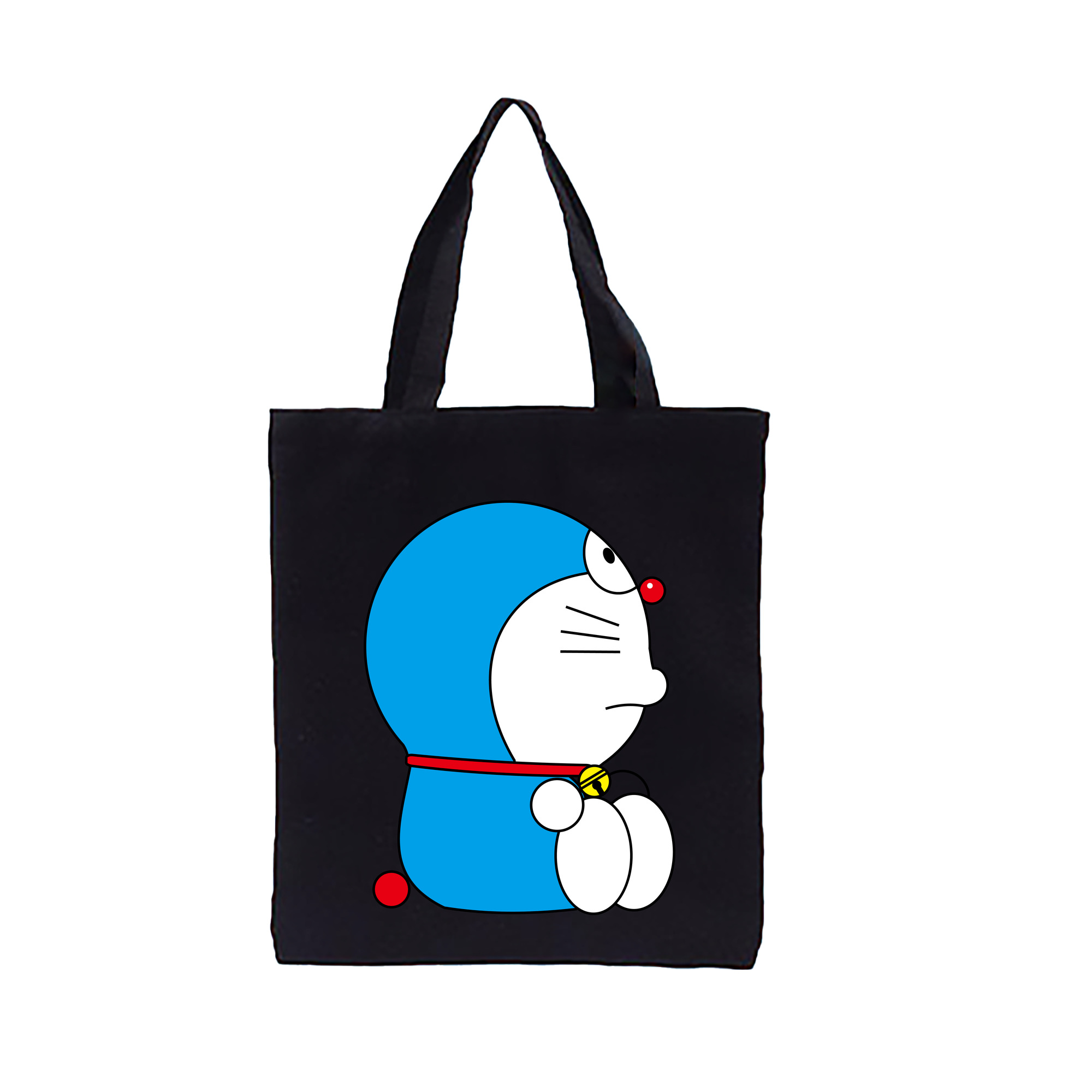 （画像用） ドラえもん Doraemon 縦型キャンバス生地手提げバッグ　トートバッグ