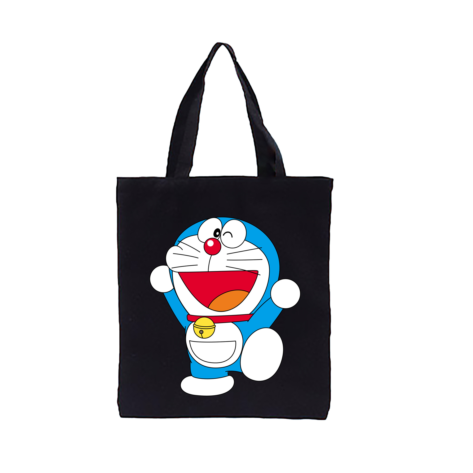 （画像用） ドラえもん Doraemon 縦型キャンバス生地手提げバッグ　トートバッグ