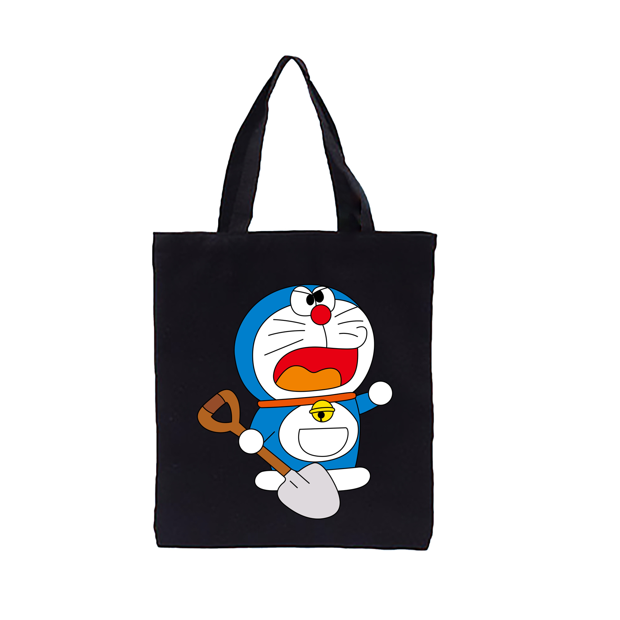 （画像用） ドラえもん Doraemon 縦型キャンバス生地手提げバッグ　トートバッグ