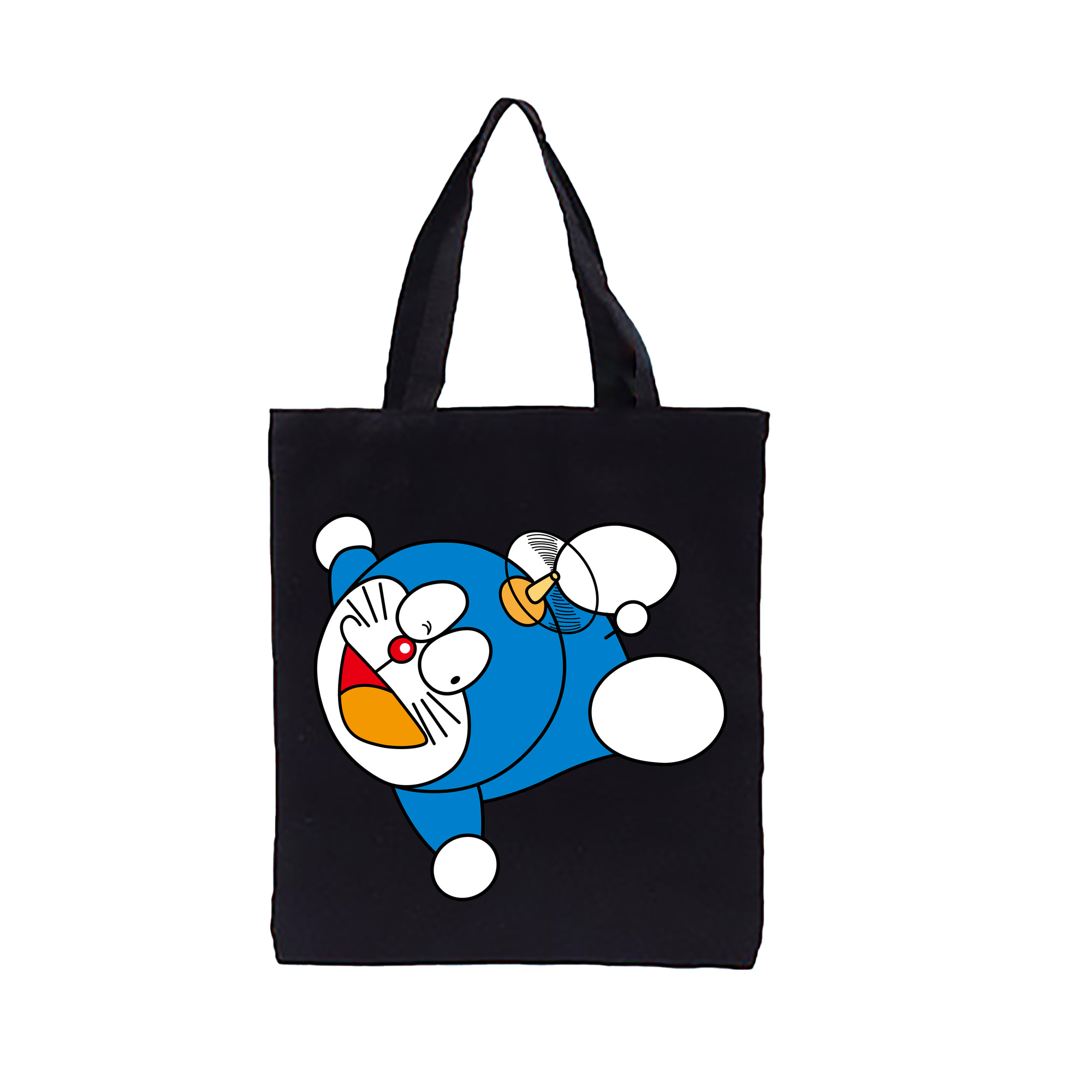 （画像用） ドラえもん Doraemon 縦型キャンバス生地手提げバッグ　トートバッグ