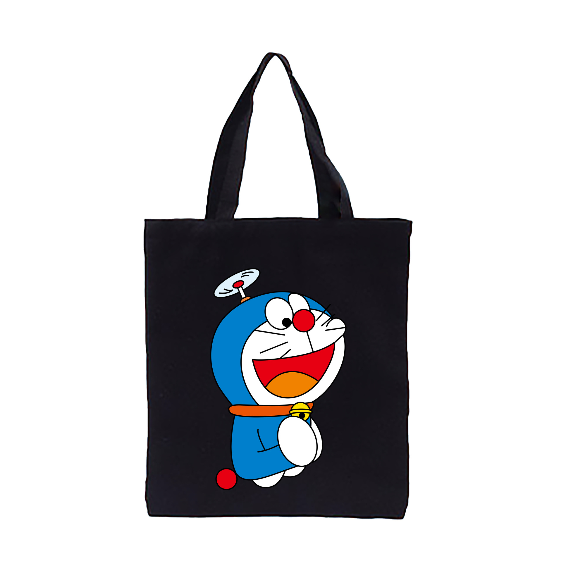 （画像用） ドラえもん Doraemon 縦型キャンバス生地手提げバッグ　トートバッグ