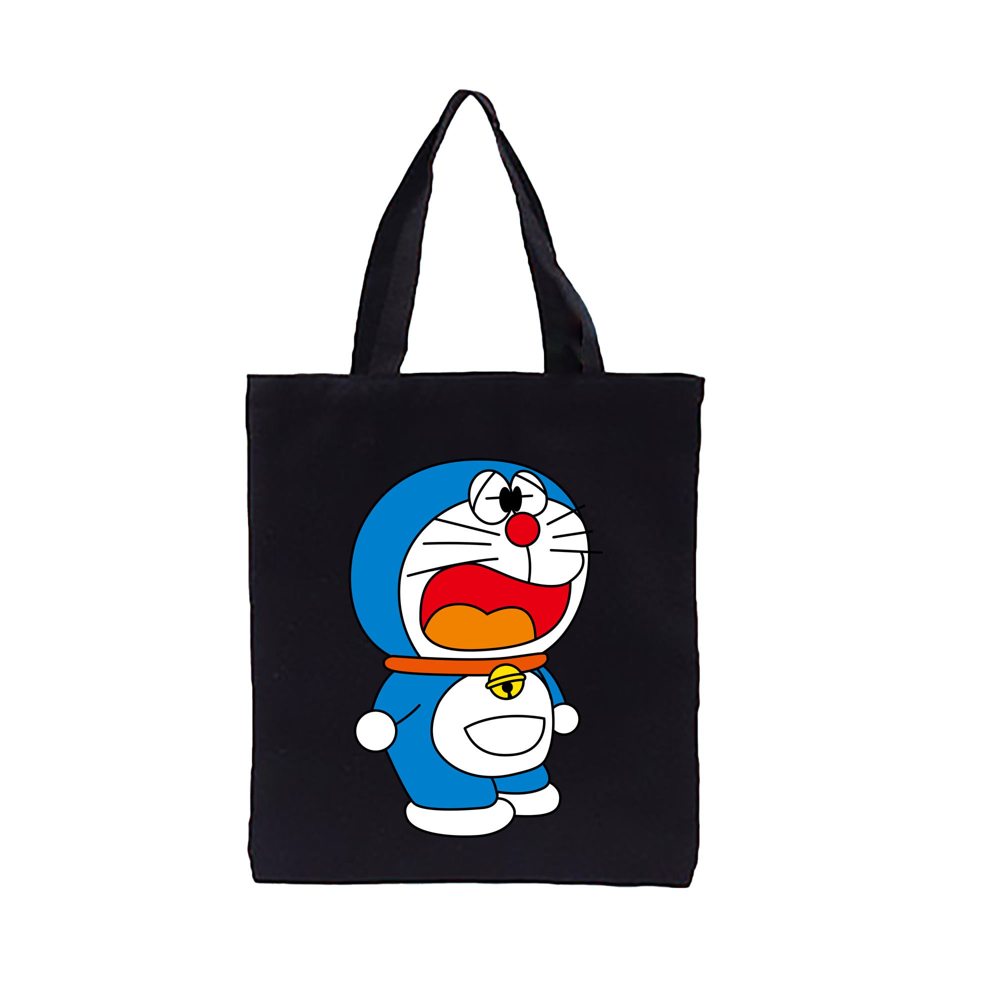 （画像用） ドラえもん Doraemon 縦型キャンバス生地手提げバッグ　トートバッグ