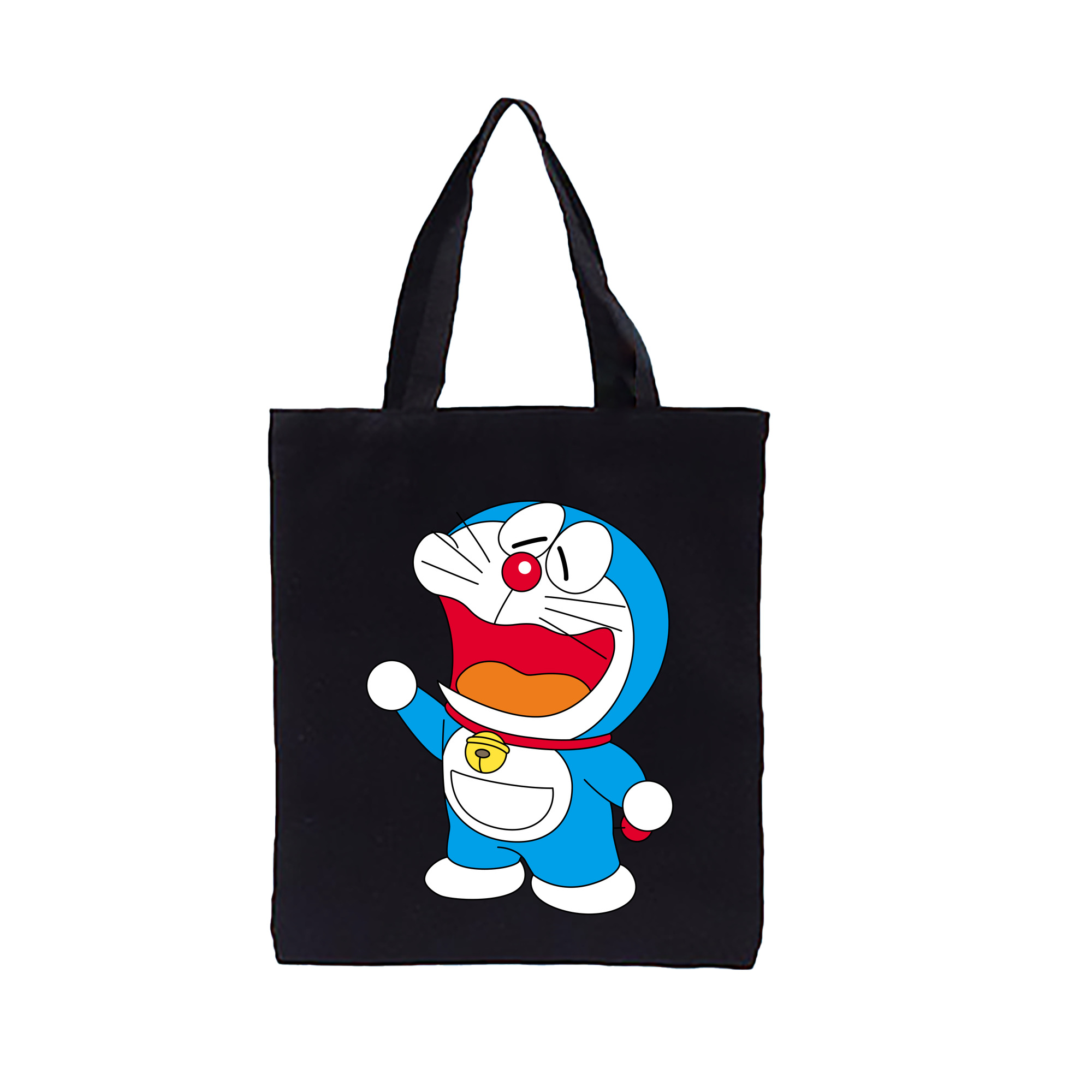 （画像用） ドラえもん Doraemon 縦型キャンバス生地手提げバッグ　トートバッグ
