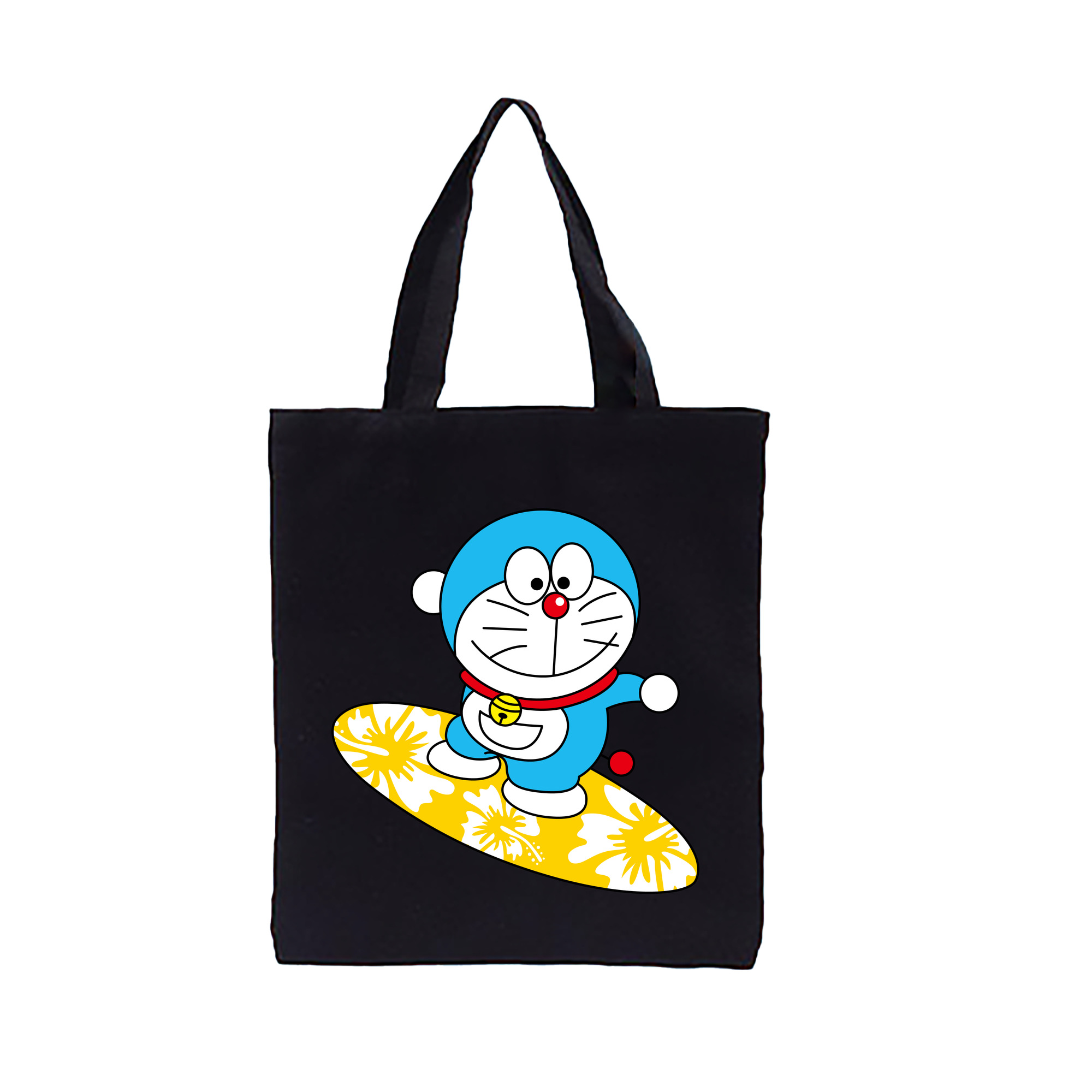 （画像用） ドラえもん Doraemon 縦型キャンバス生地手提げバッグ　トートバッグ
