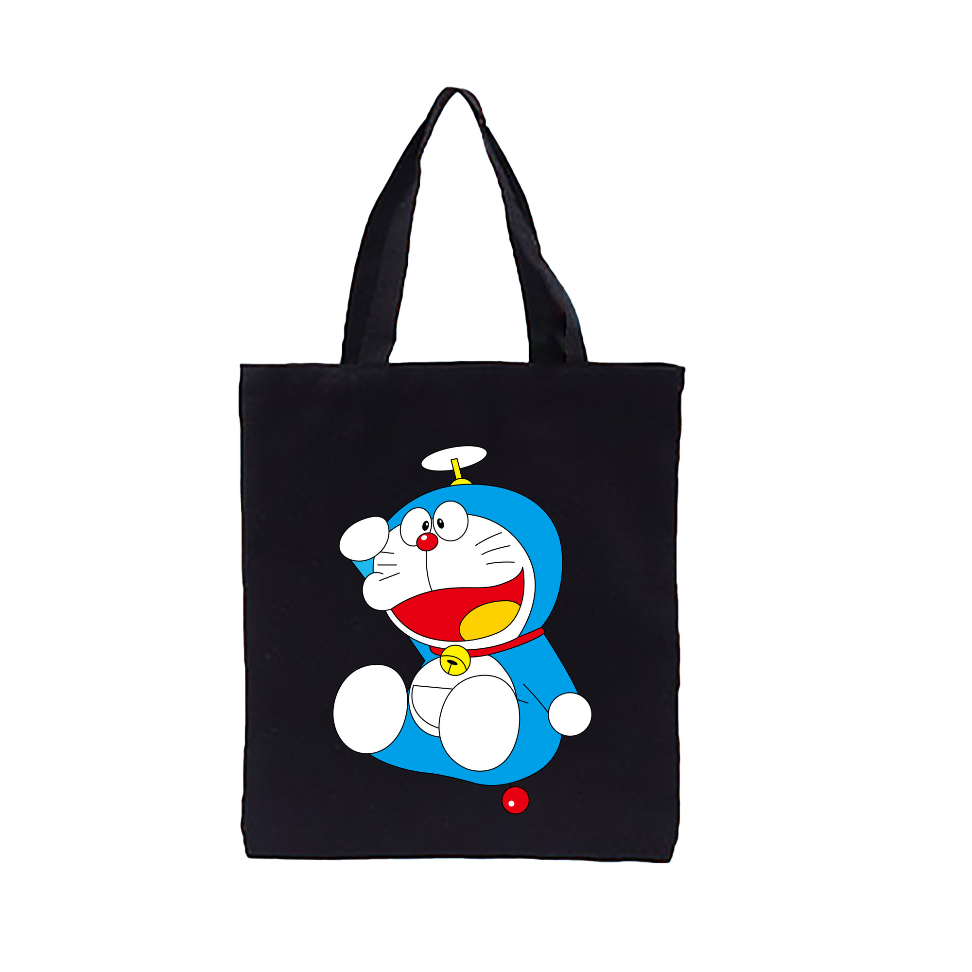 （画像用） ドラえもん Doraemon 縦型キャンバス生地手提げバッグ　トートバッグ