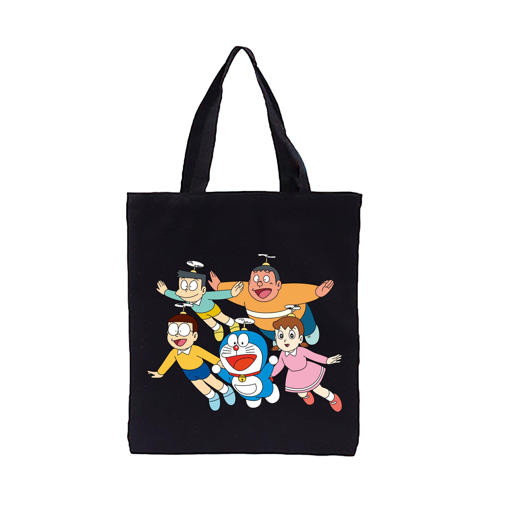 （画像用） ドラえもん 骨川 スネ夫 Doraemon Honekawa Suneo 縦型キャンバス生地手提げバッグ　トートバッグ